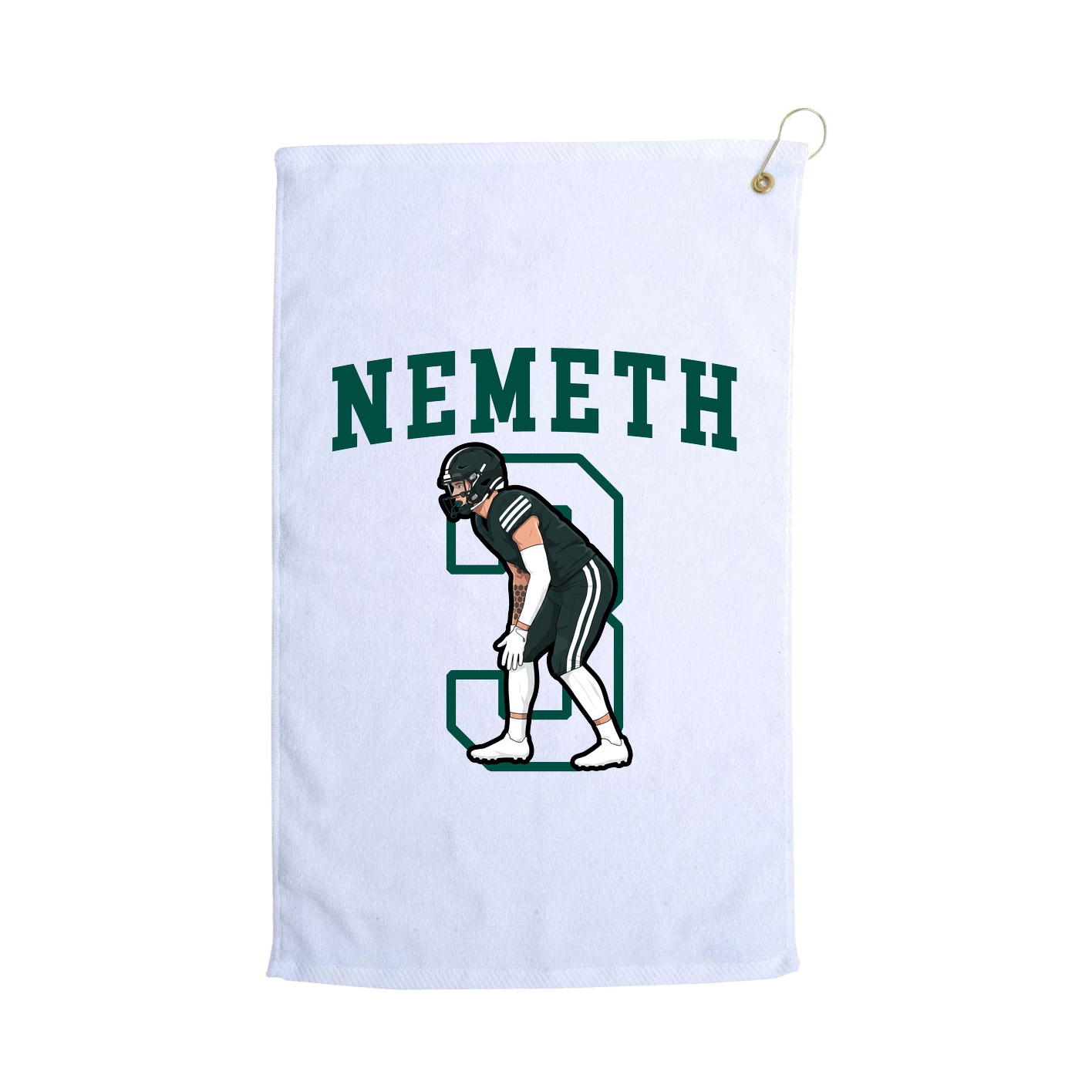 Golf Towel — Shirsey in White