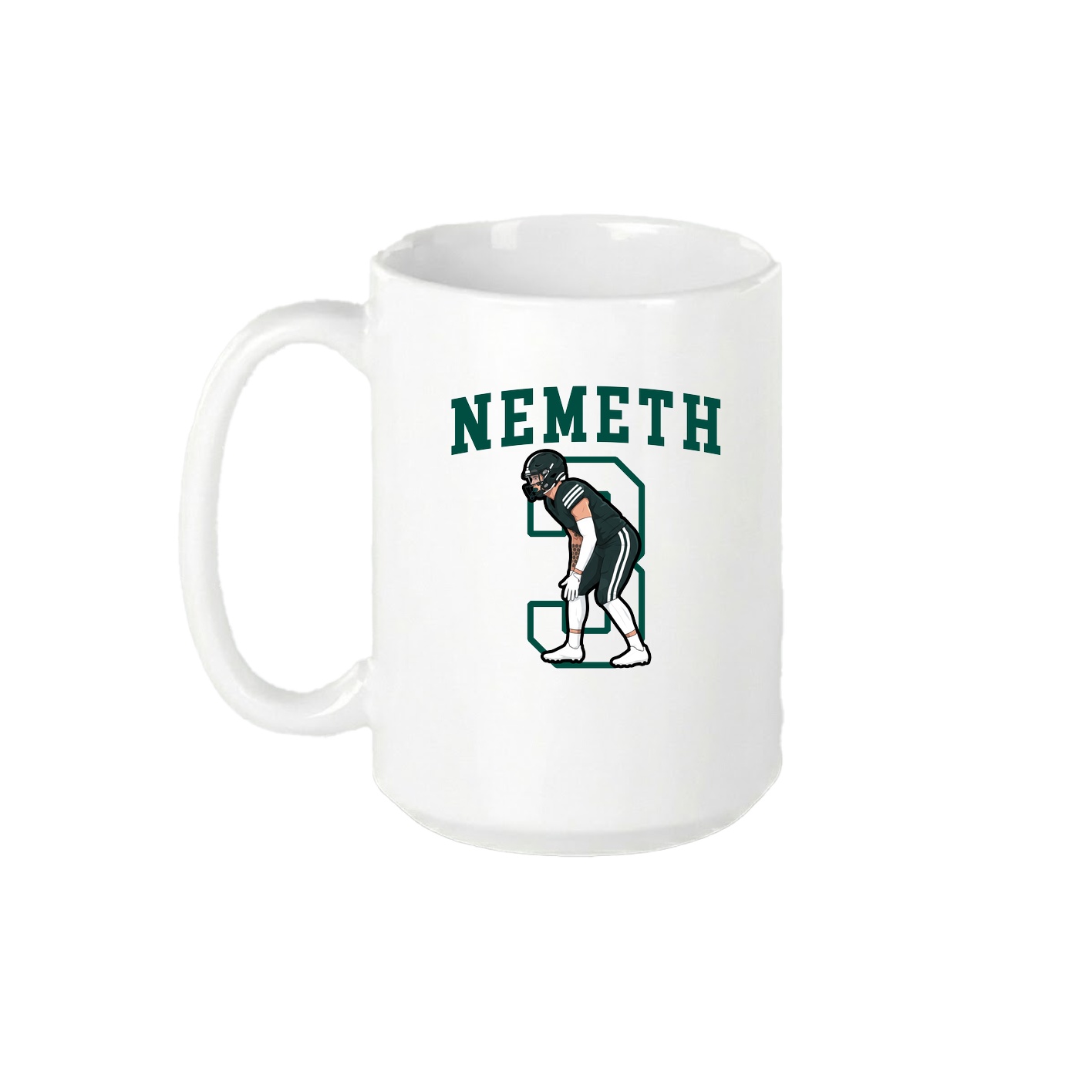 15oz Coffee Mug — Shirsey in White