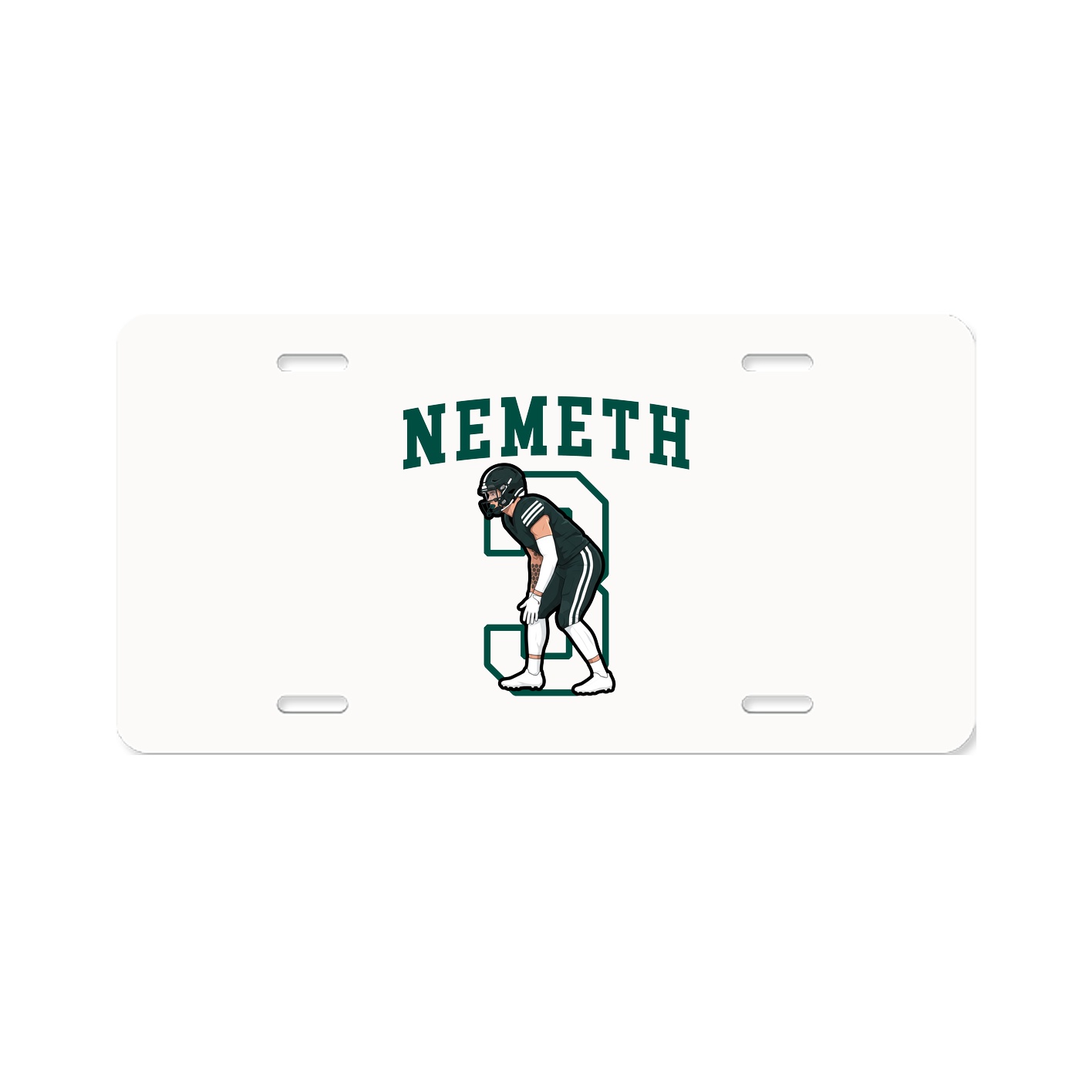 License Plate — Shirsey in Classic
