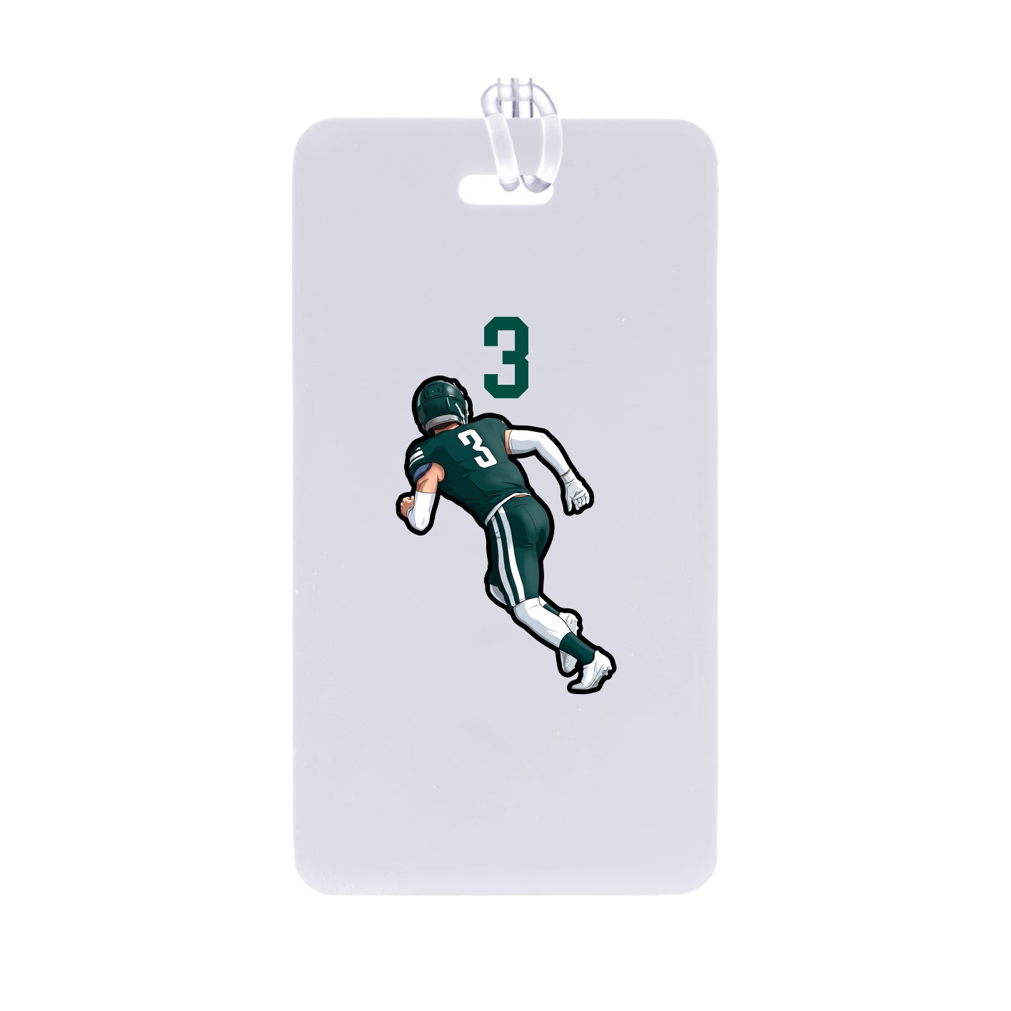 Bag Tag — Number Top in Classic