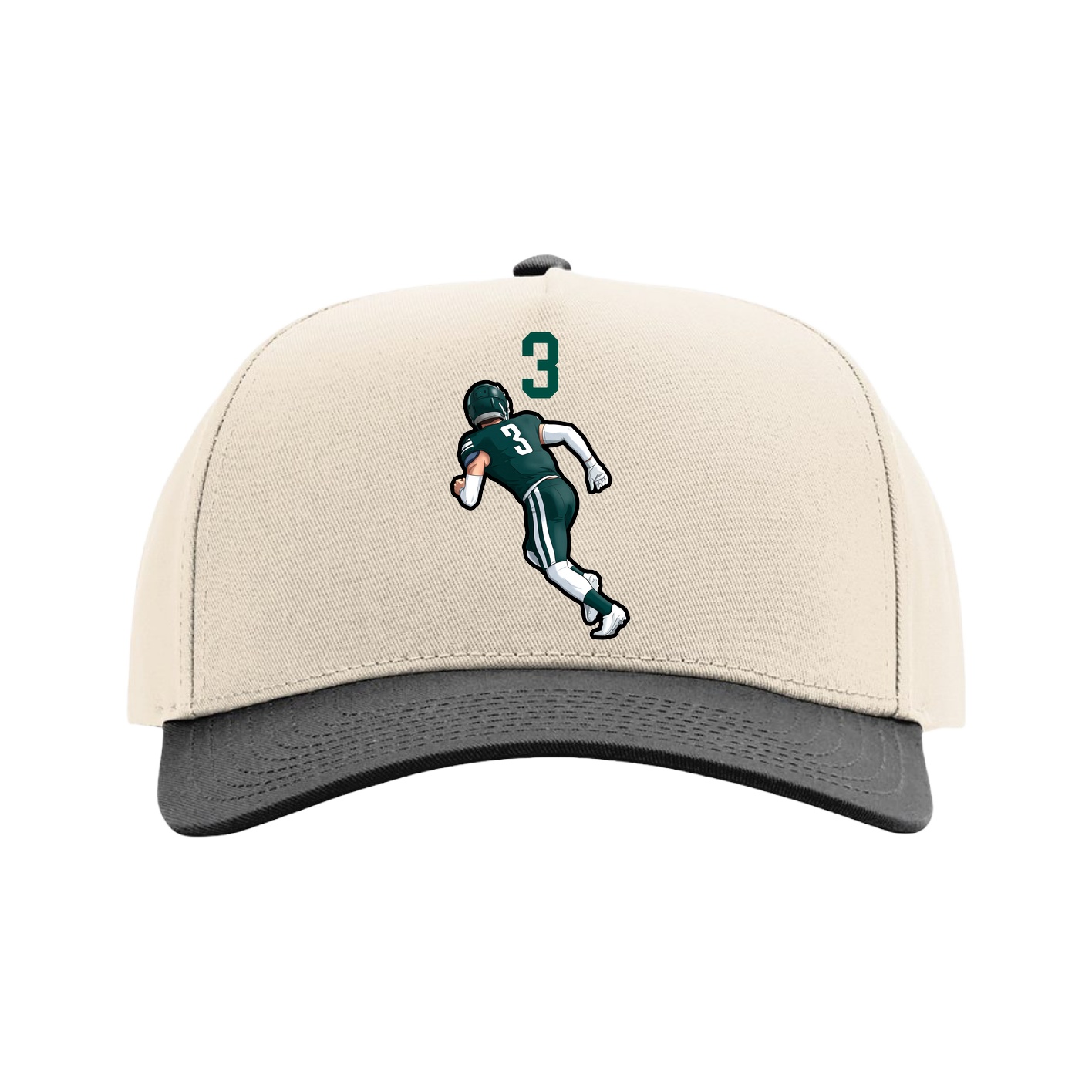Full Fabric Five-Panel Champ Cap