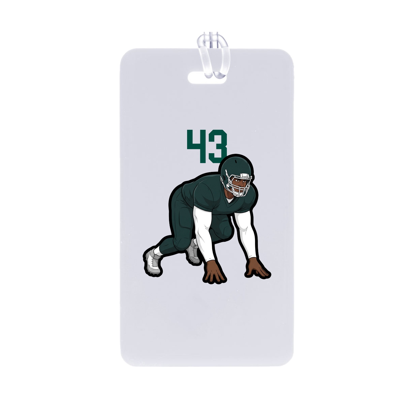 Bag Tag — Number Top in Classic
