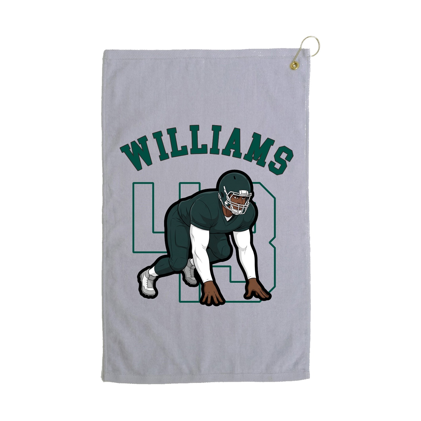 Golf Towel — Shirsey Arch in Grey