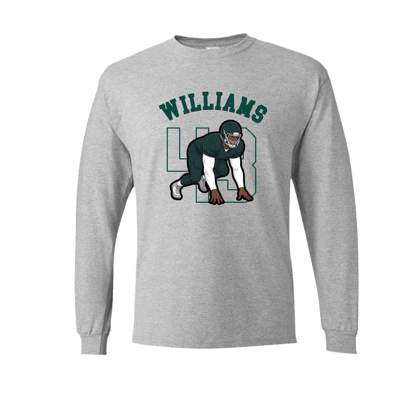 Long Sleeve Tee — Shirsey Arch in Grey