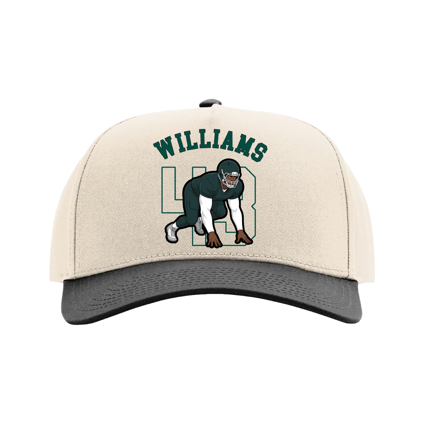 Full Fabric Five-Panel Champ Cap
