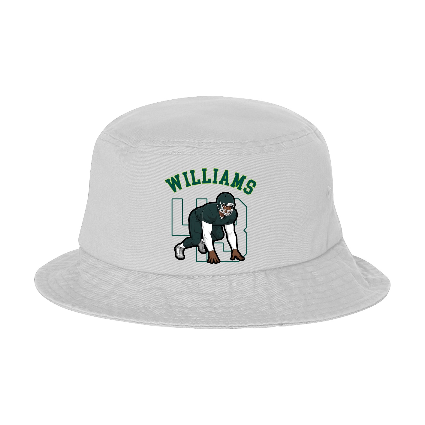 Bucket Cap — Shirsey Arch in White