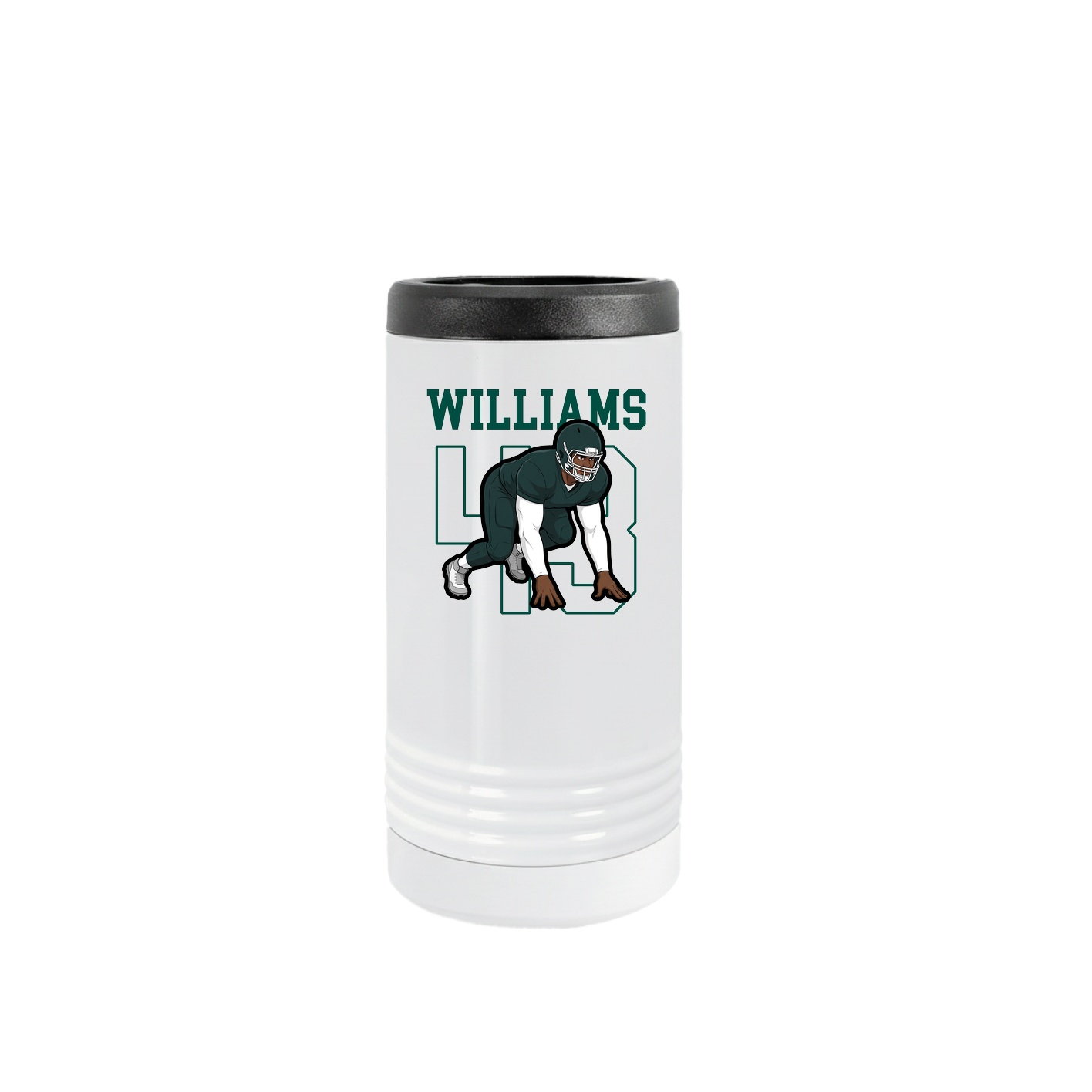Slim Beverage Holder — Shirsey in White