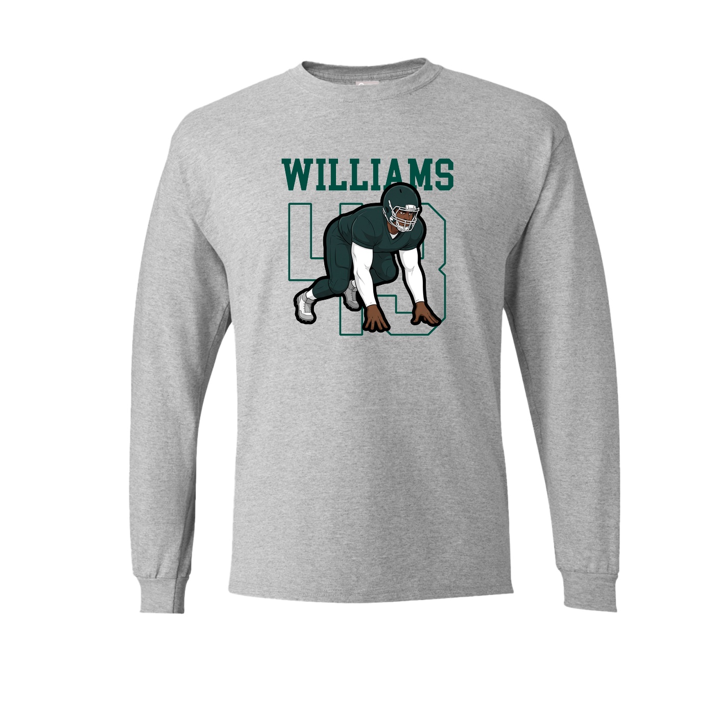 Long Sleeve Tee — Shirsey in Grey