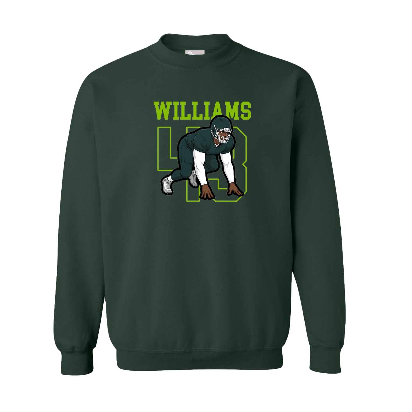 Fleece Crew — Shirsey in Green