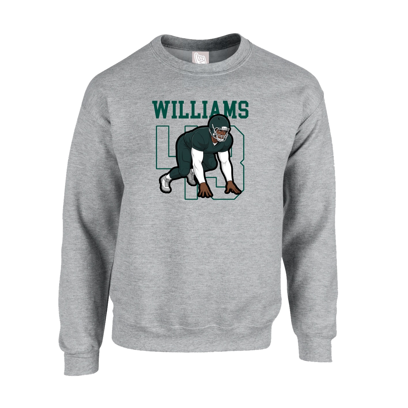 Fleece Crew — Shirsey in Grey