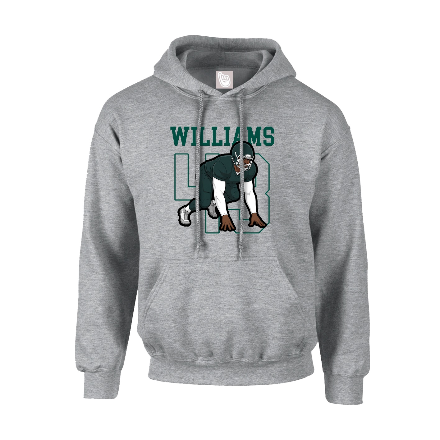 Youth Hoodie — Shirsey in Grey