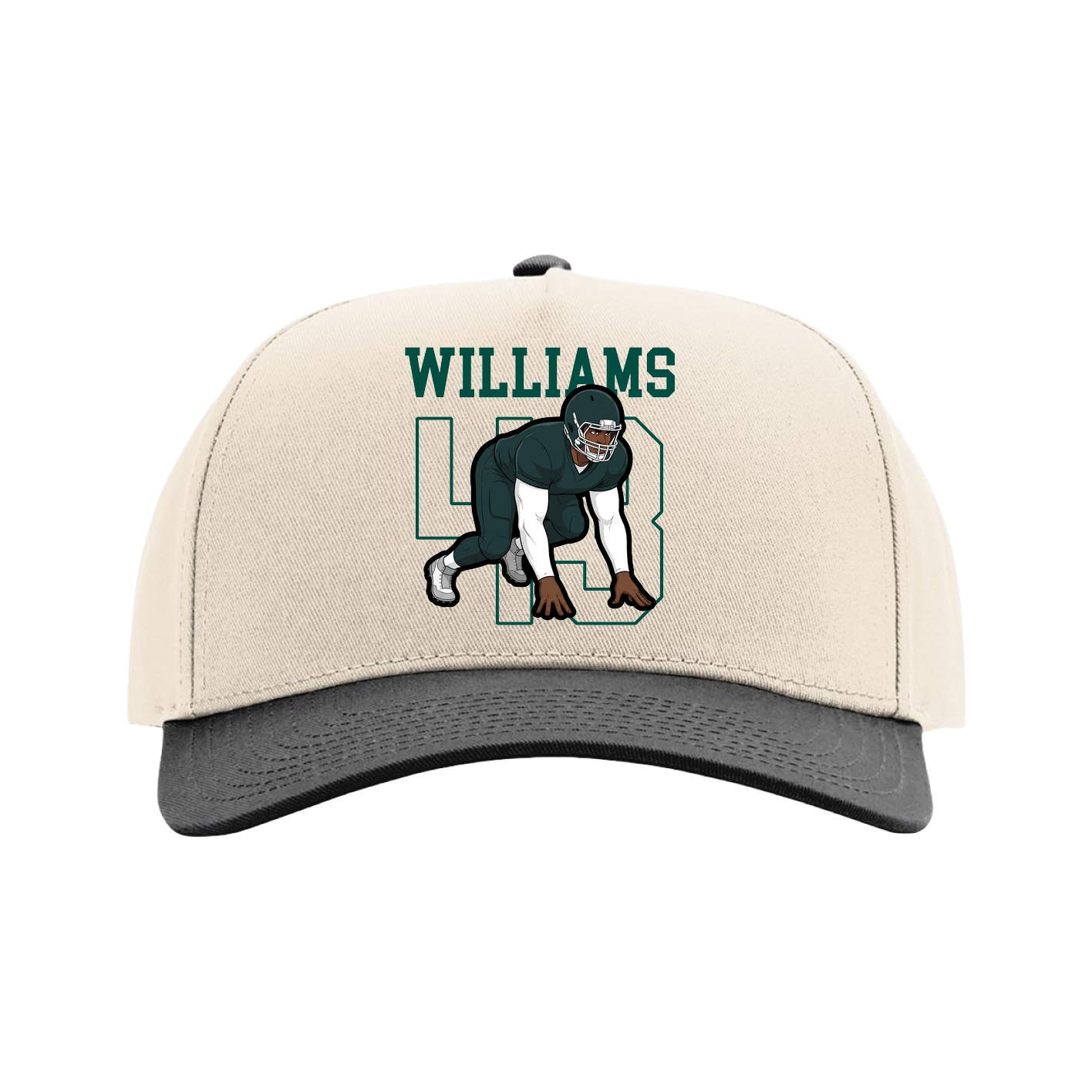 Full Fabric Five-Panel Champ Cap