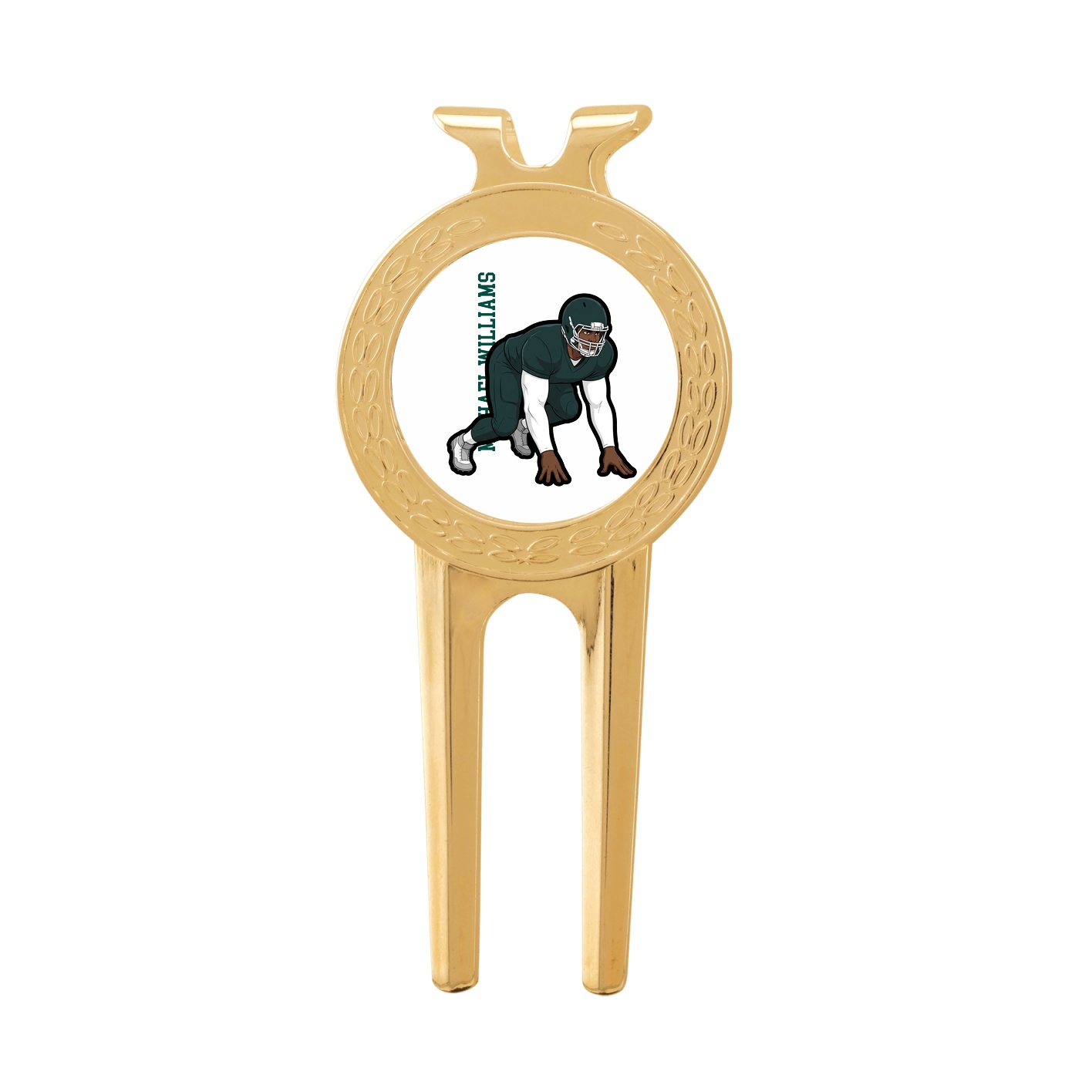 Divot Tool with Ball Marker — Name Vertical in Classic