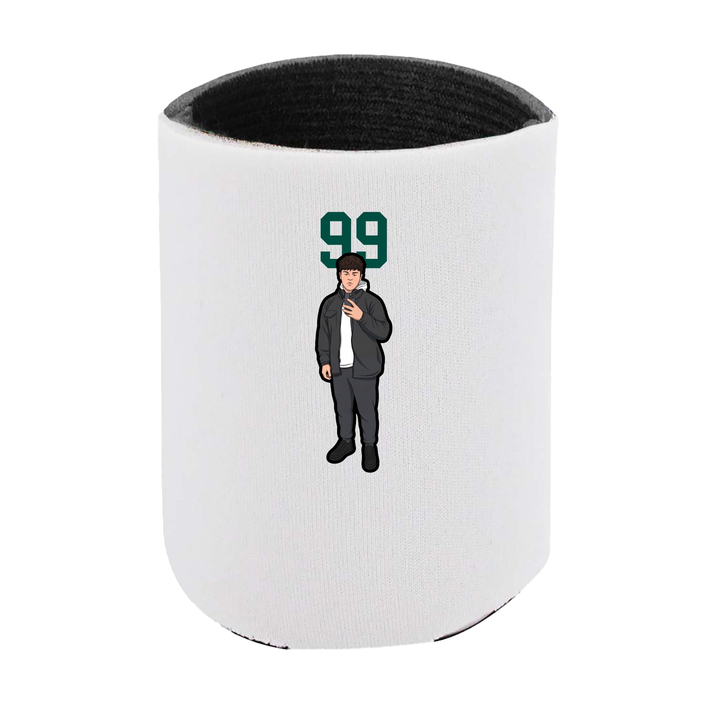 Can Holder — Number Top in White