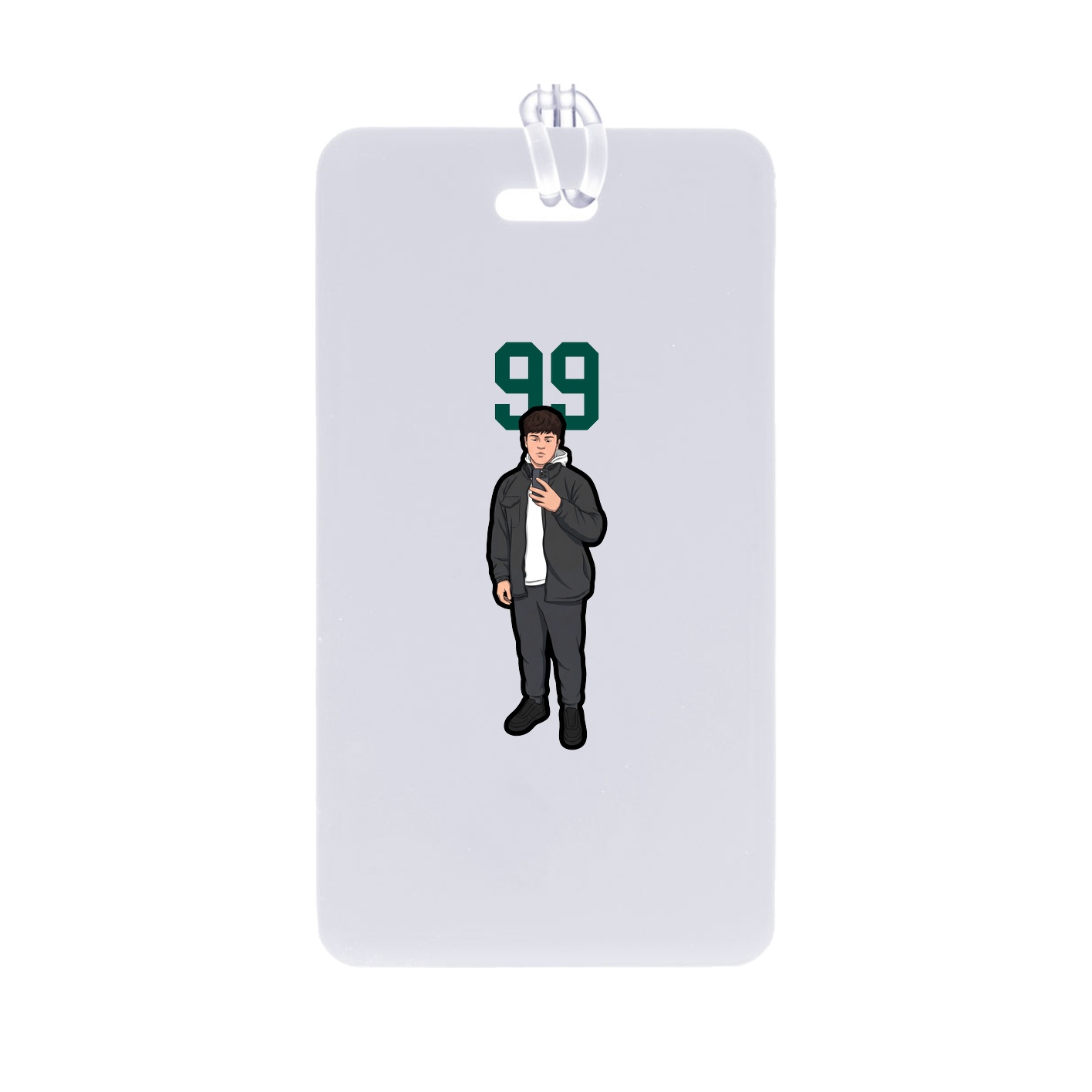 Bag Tag — Number Top in Classic