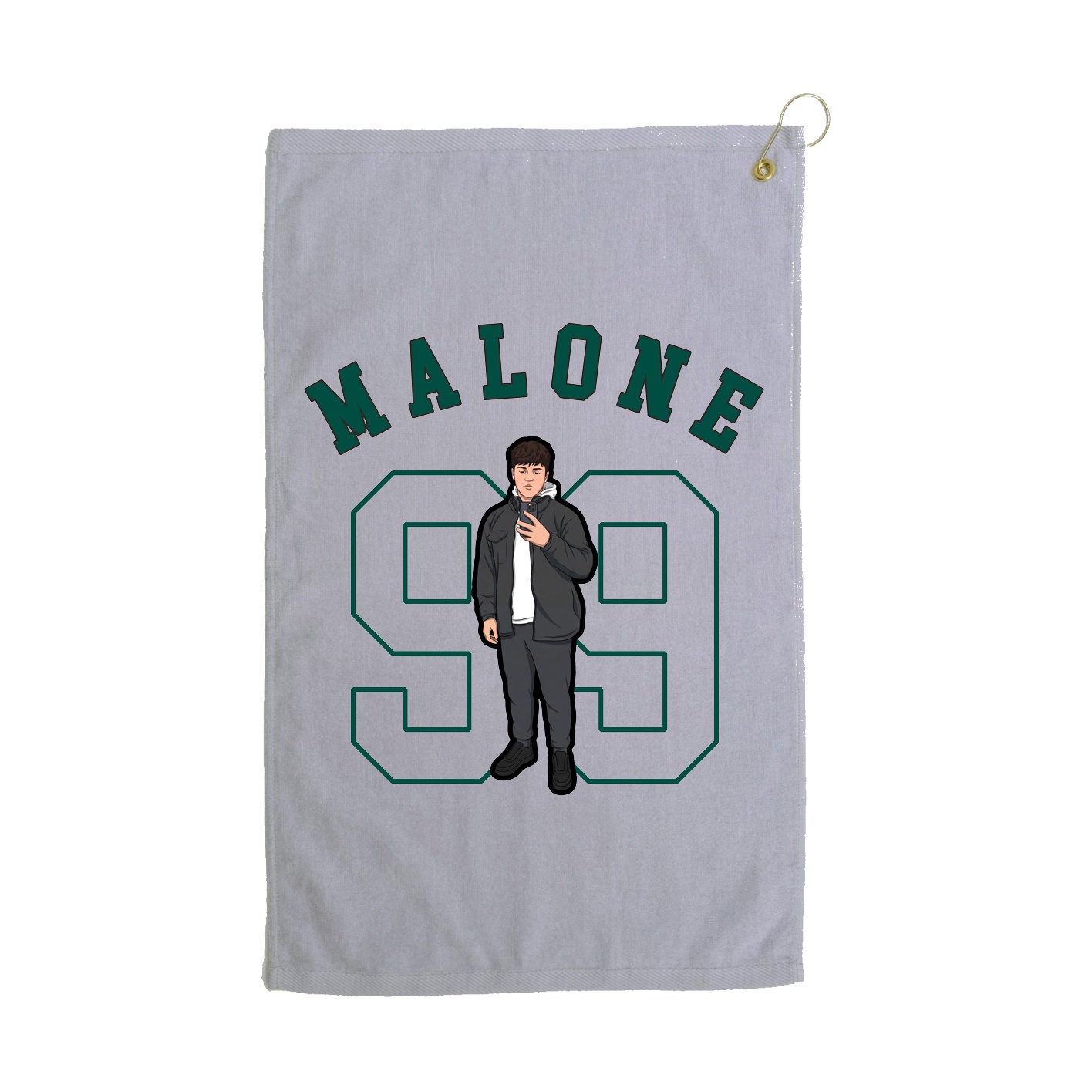 Golf Towel — Shirsey Arch in Grey