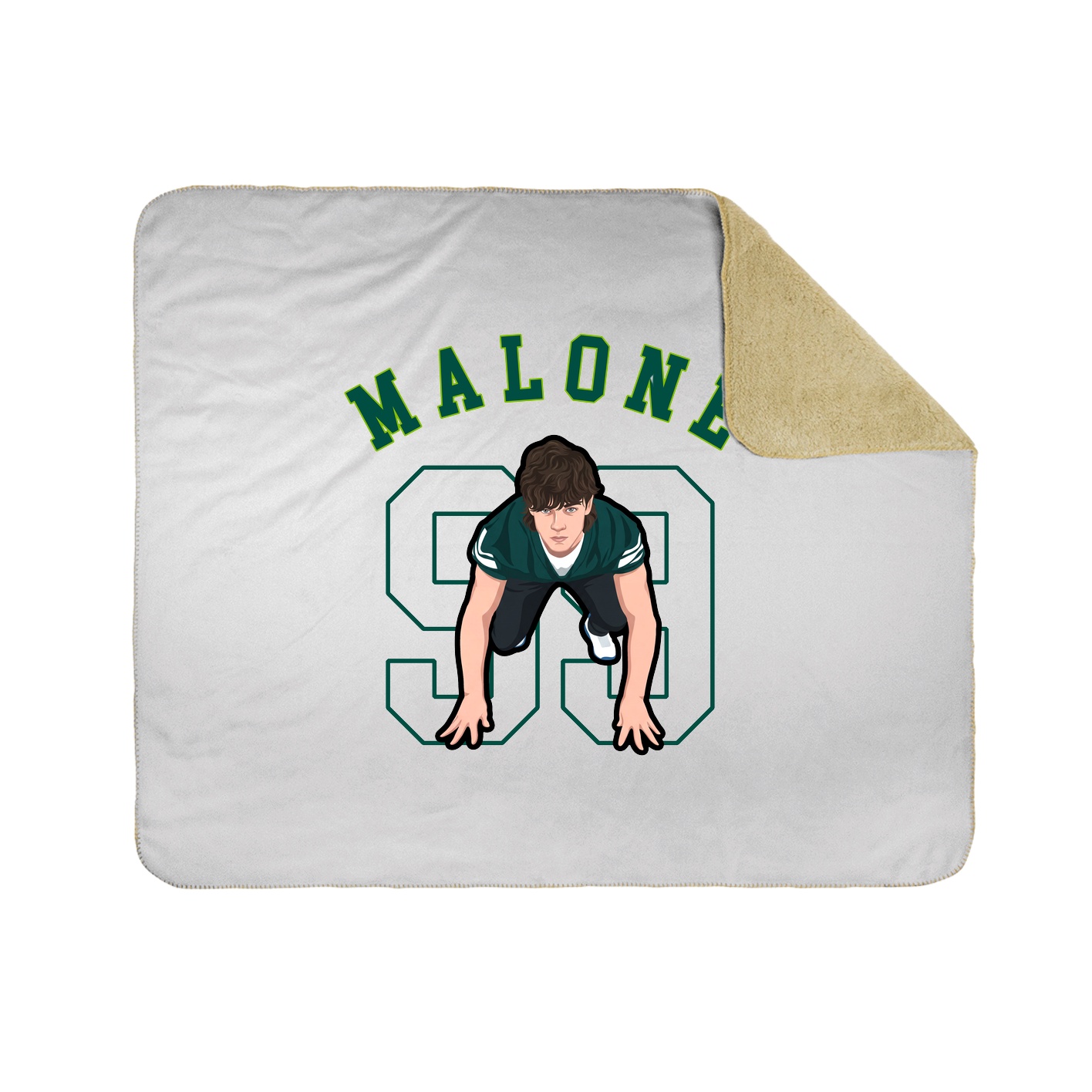Throw Blanket — Shirsey Arch in White