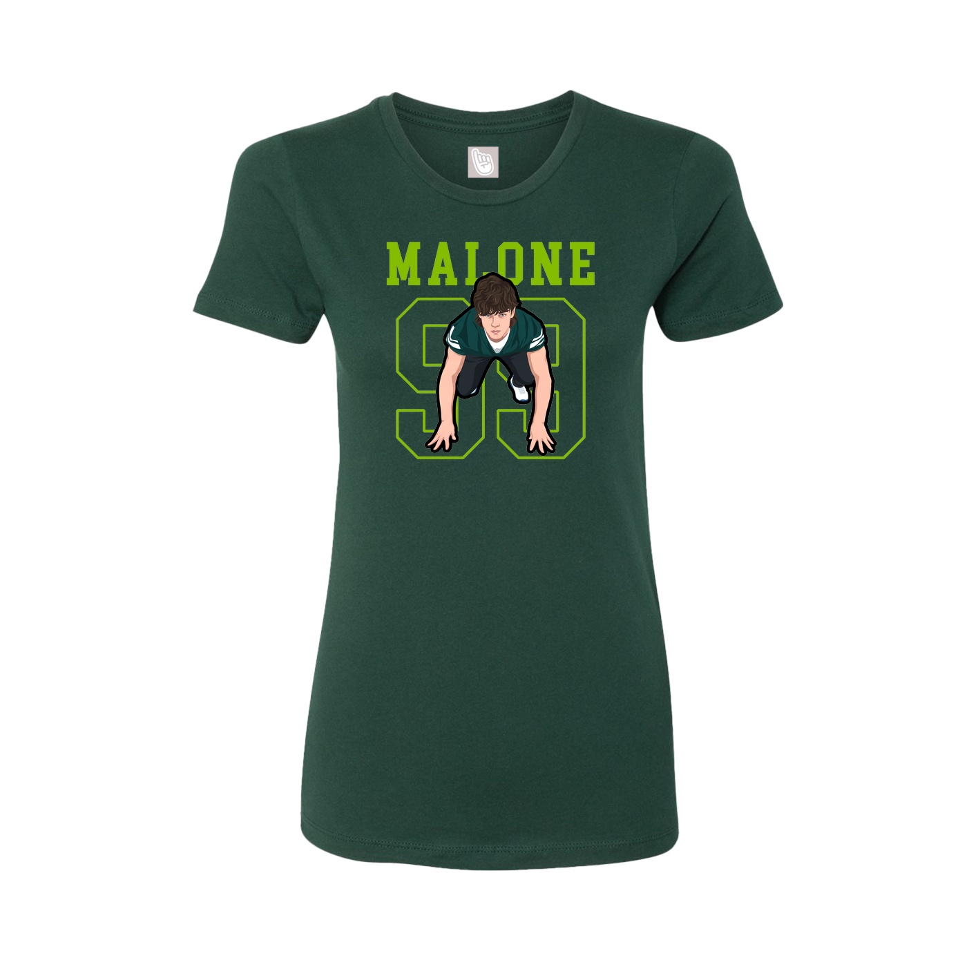 Fitted Women's Tee — Shirsey in Green