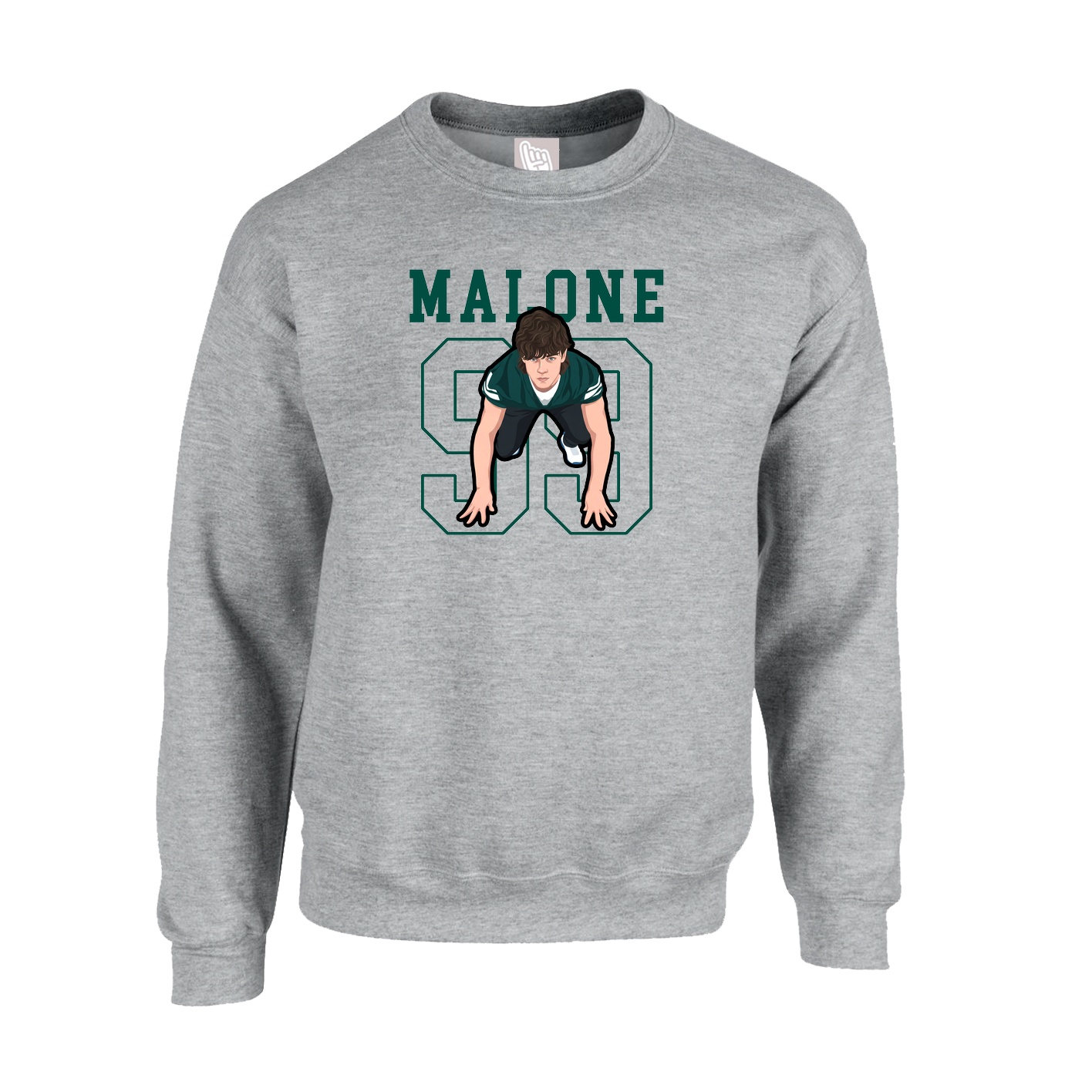 Fleece Crew — Shirsey in Grey