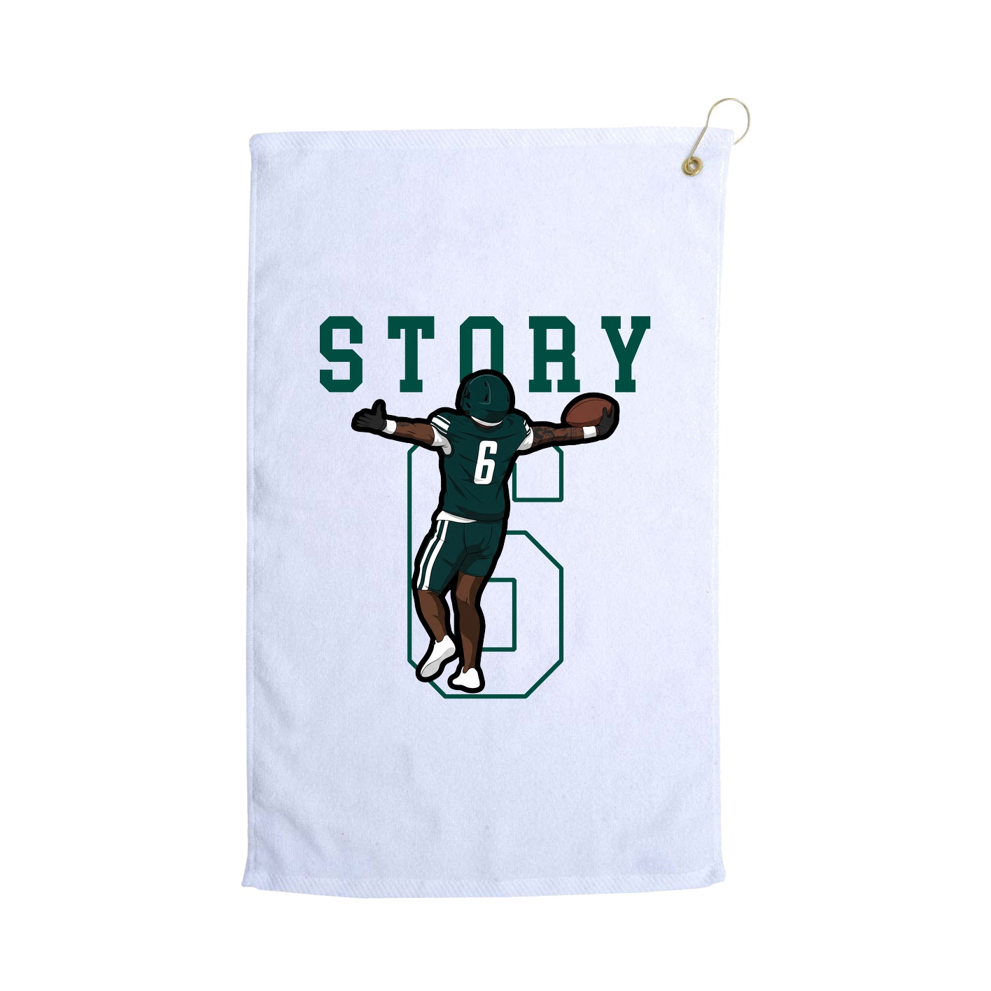 Golf Towel — Shirsey in White