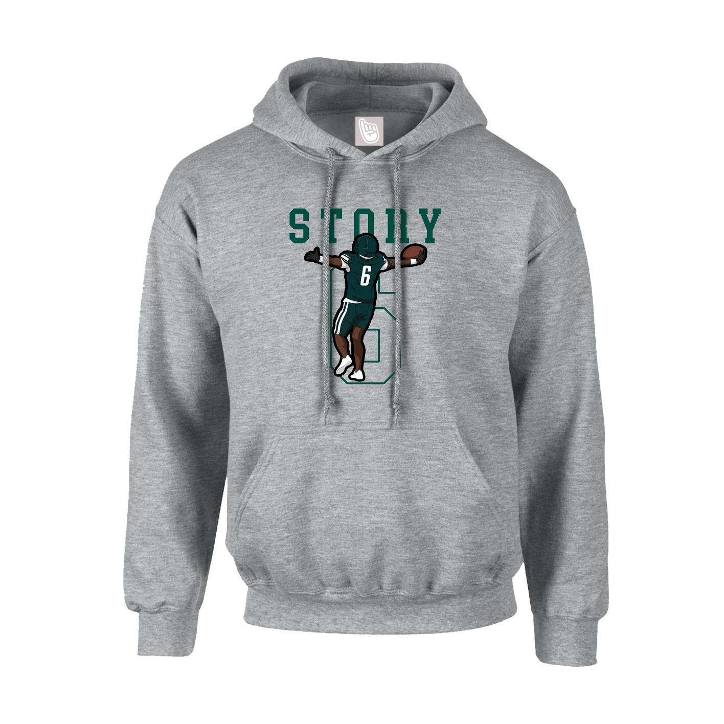 Youth Hoodie — Shirsey in Grey