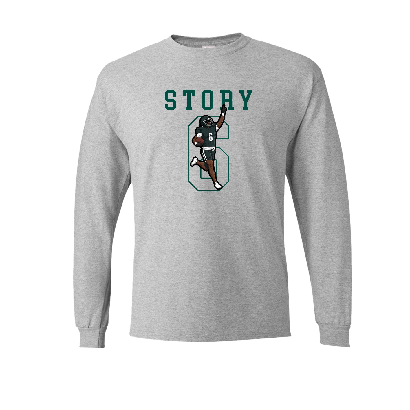 Long Sleeve Tee — Shirsey in Grey