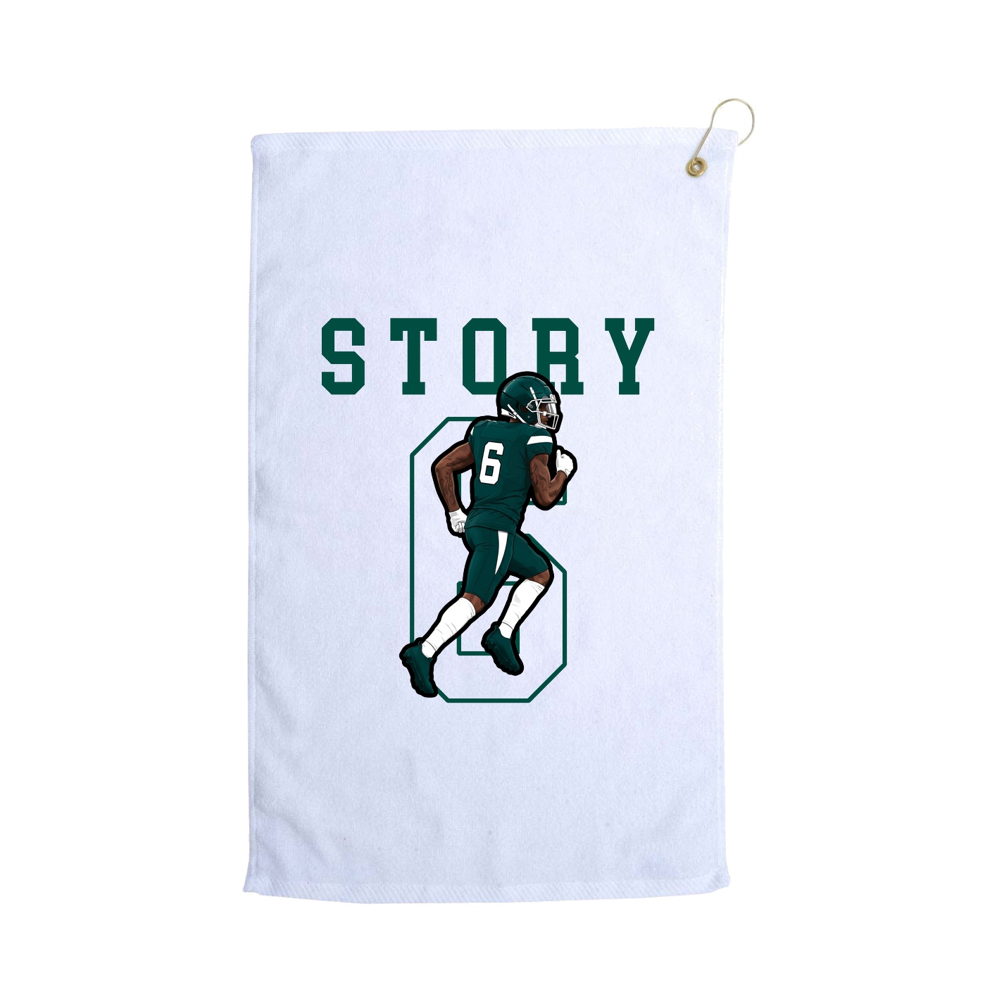 Golf Towel — Shirsey in White