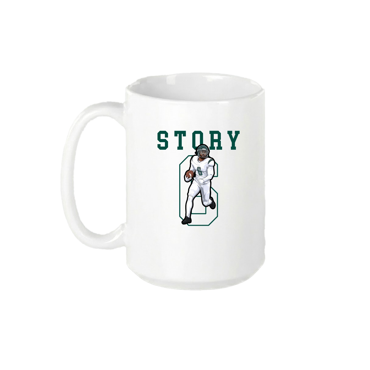 15oz Coffee Mug — Shirsey in White