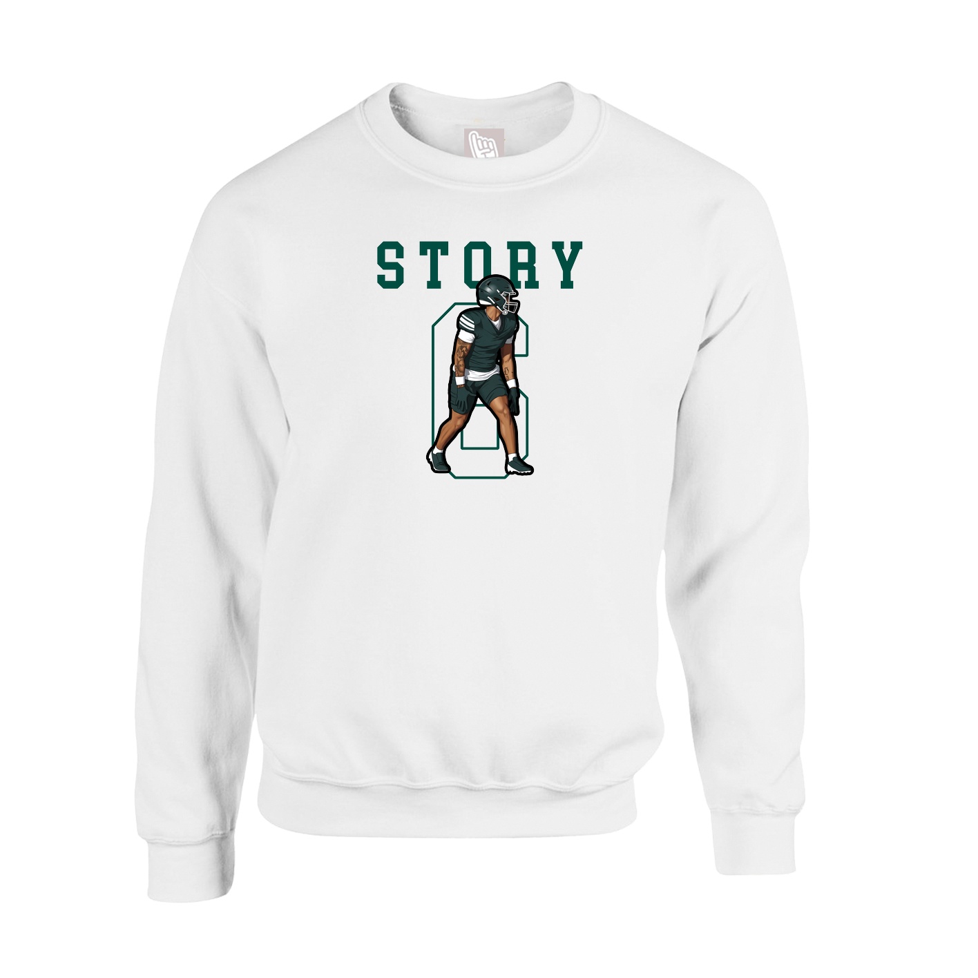 Fleece Crew — Shirsey in White