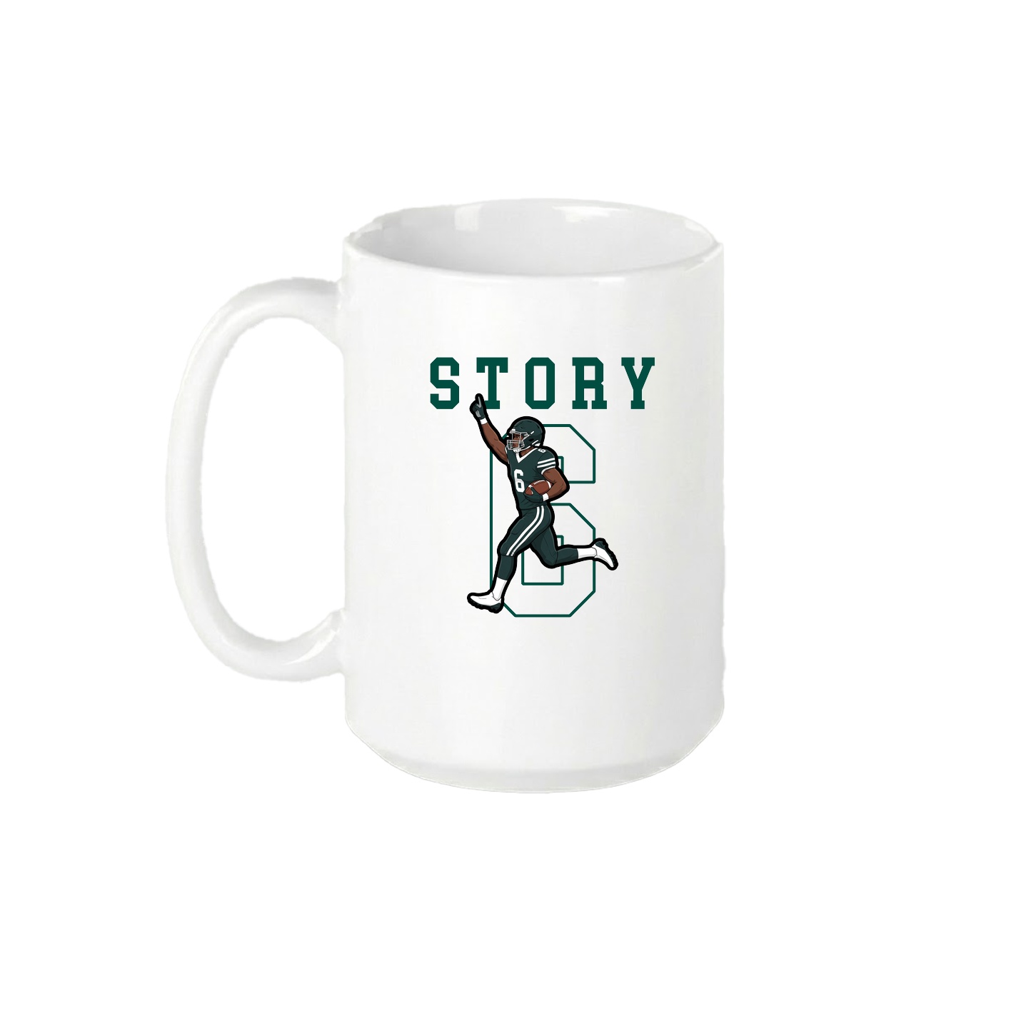 15oz Coffee Mug — Shirsey in White