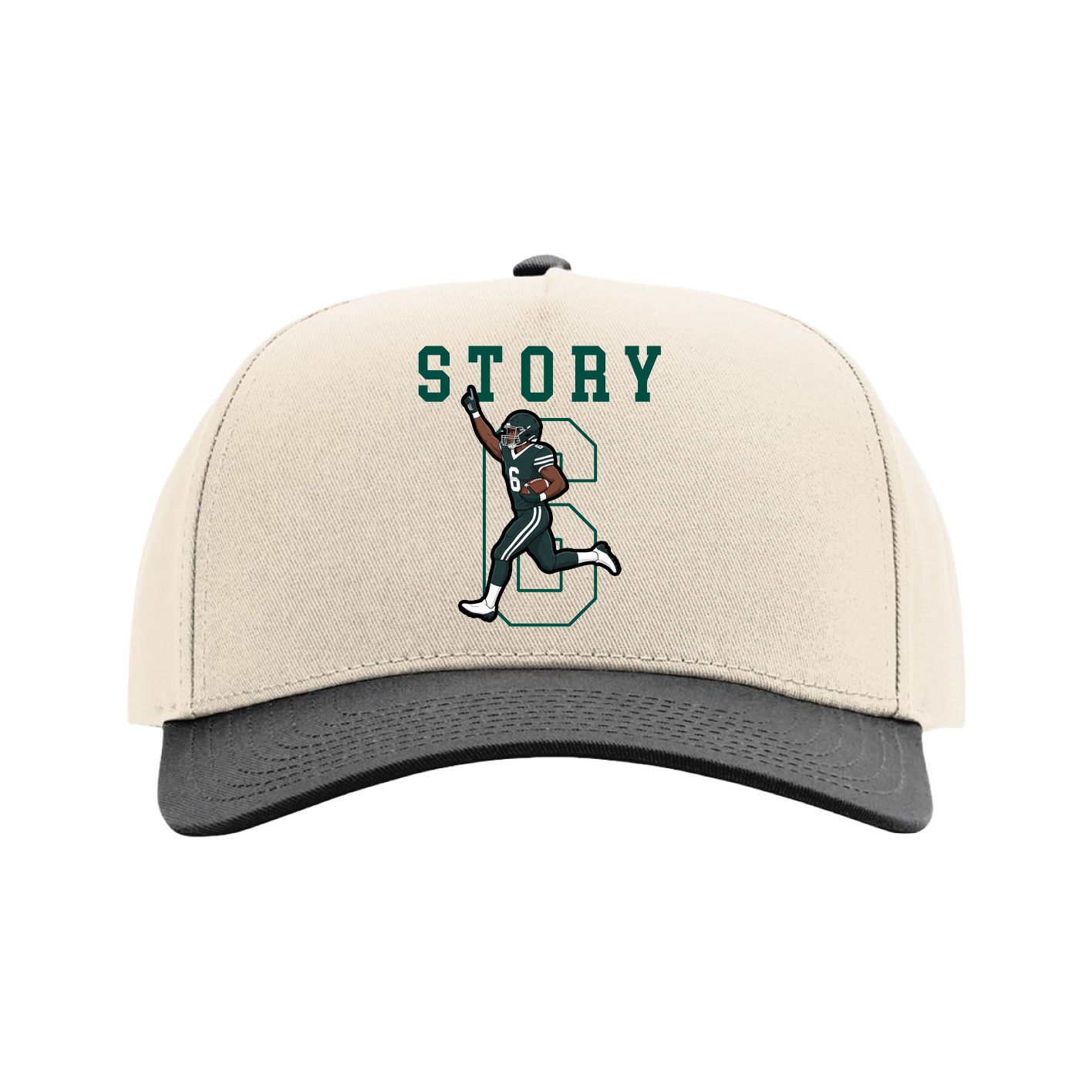 Full Fabric Five-Panel Champ Cap