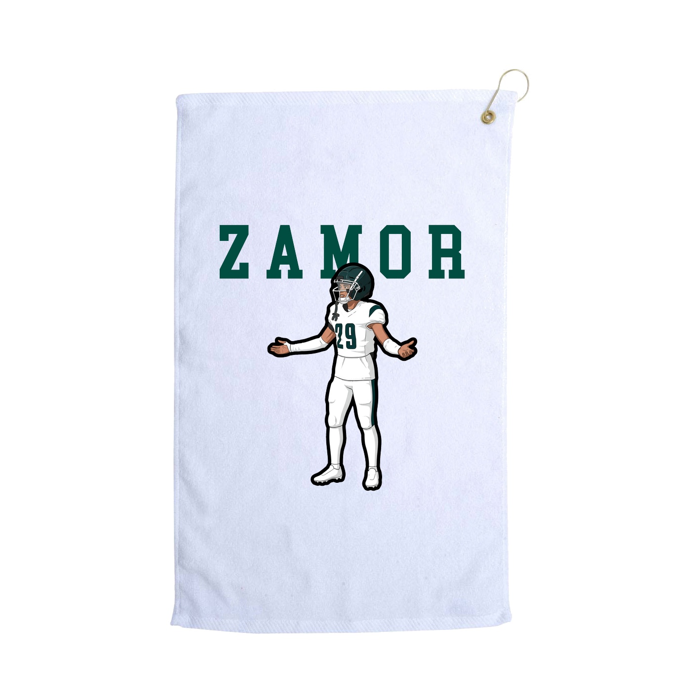 Golf Towel — Shirsey in White