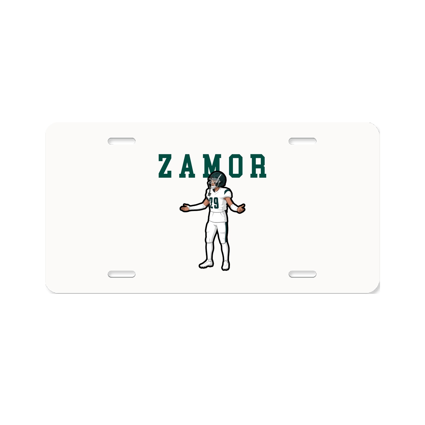 License Plate — Shirsey in Classic