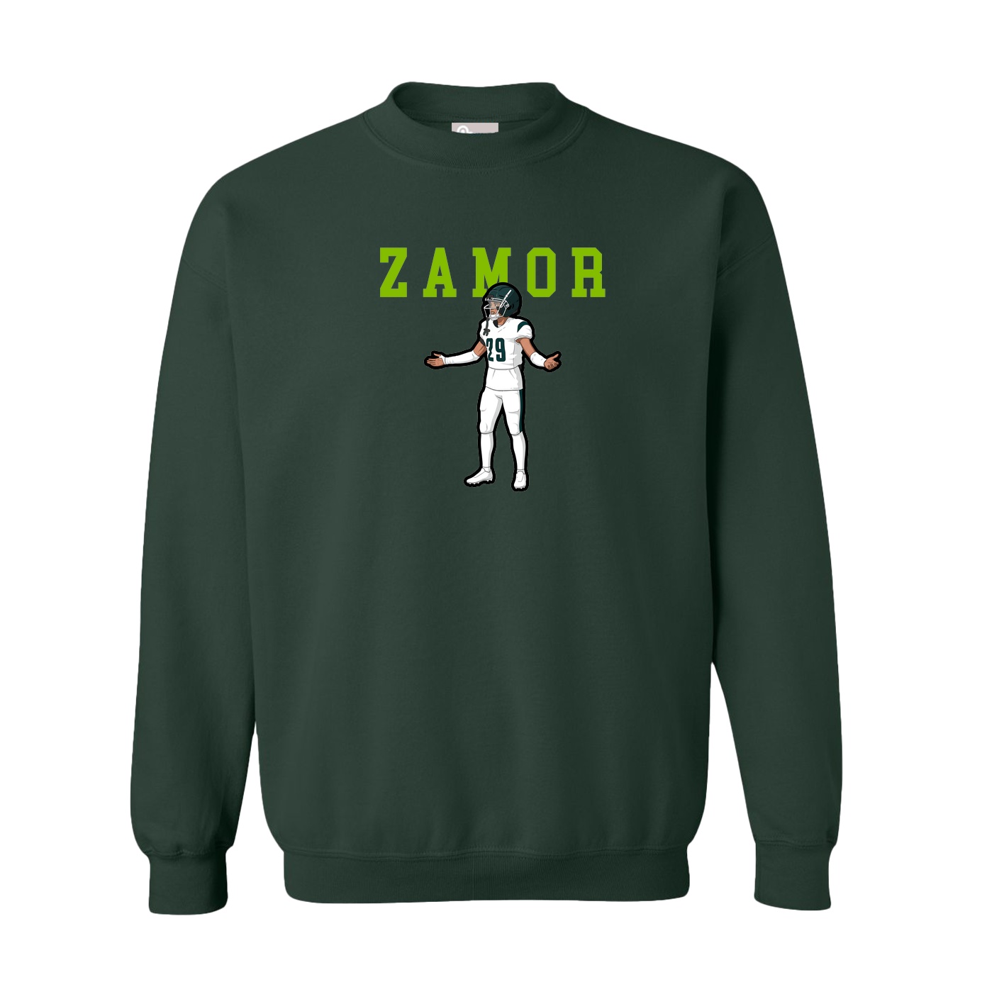 Fleece Crew — Shirsey in Green