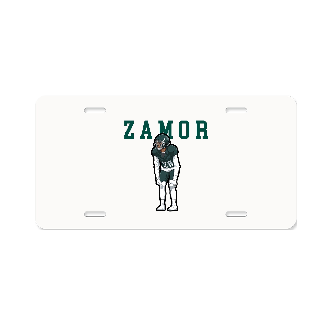 License Plate — Shirsey in Classic