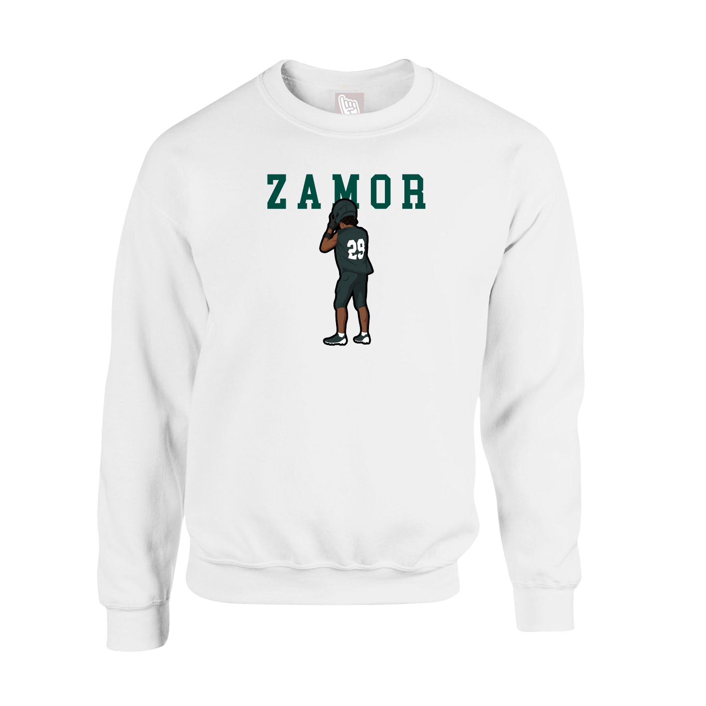 Fleece Crew — Shirsey in White