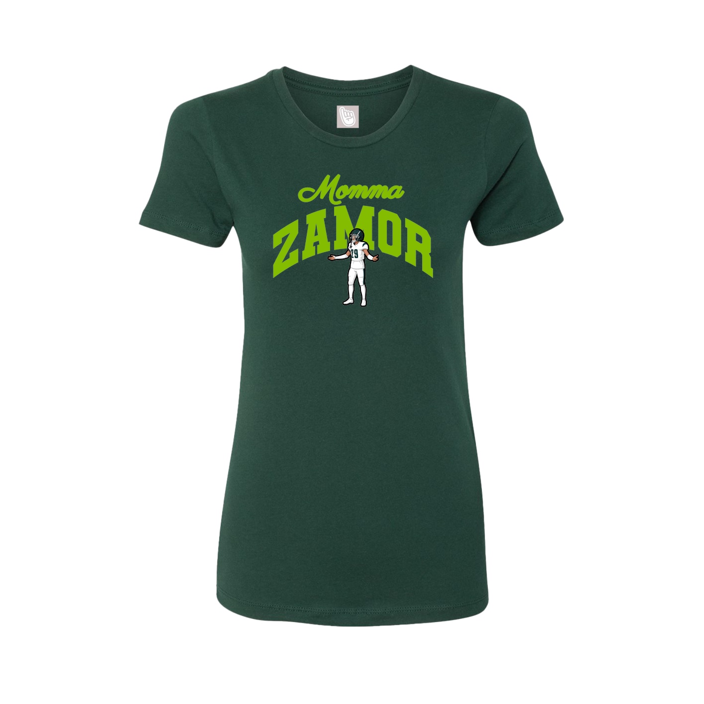 Womens Tee — Mothers Day Arch in Green