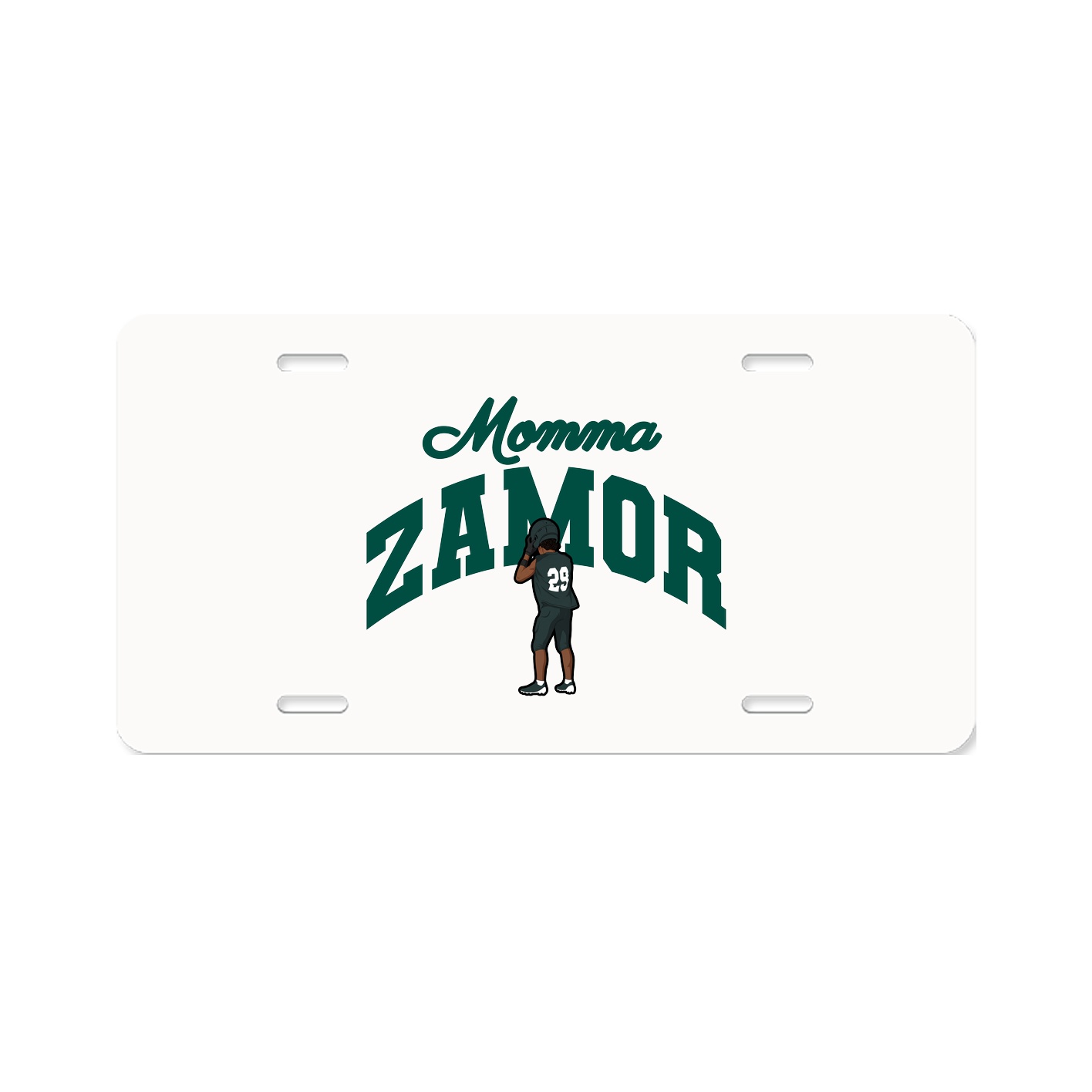License Plate — Mothers Day Arch in Classic