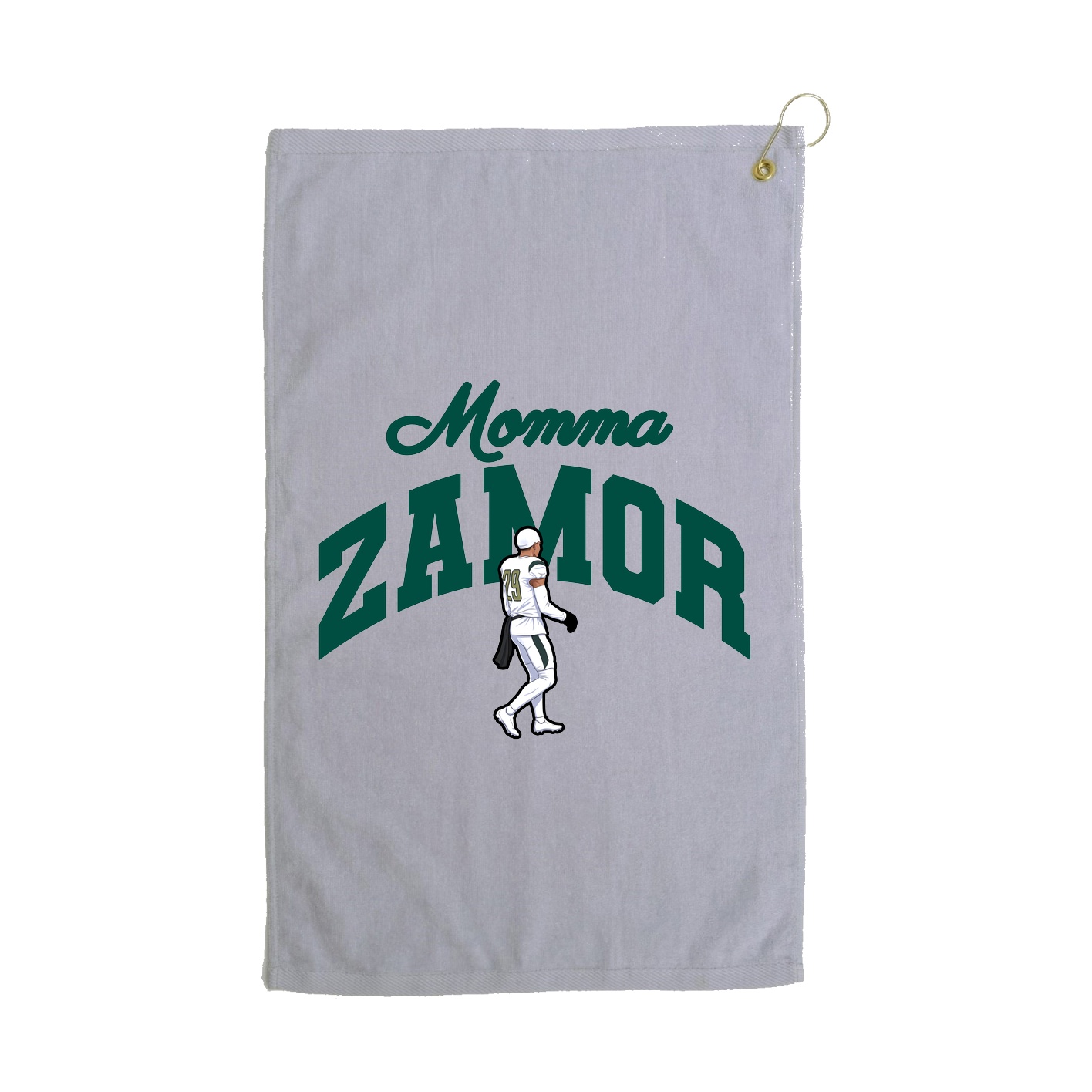 Golf Towel — Mothers Day Arch in Grey