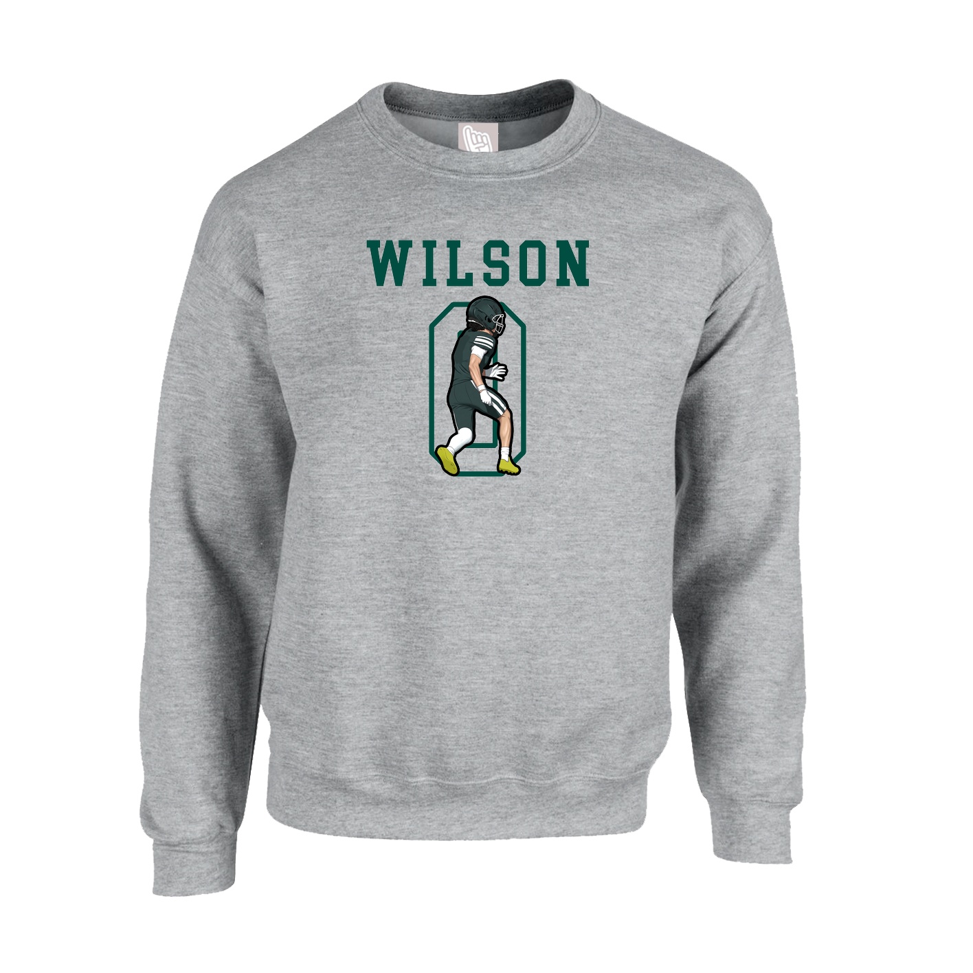 Fleece Crew — Shirsey in Grey