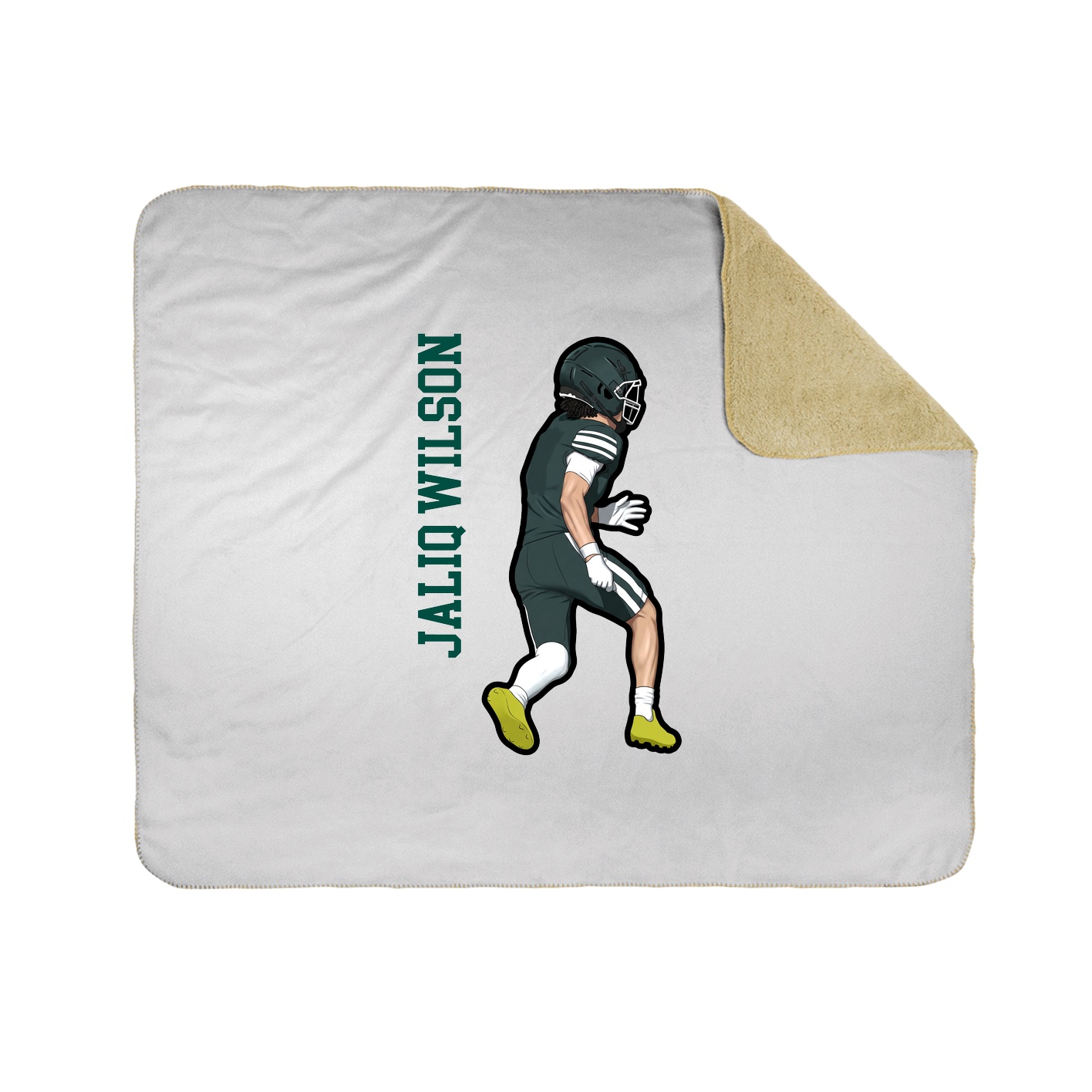 50x60 Sherpa Lined Throw Blanket
