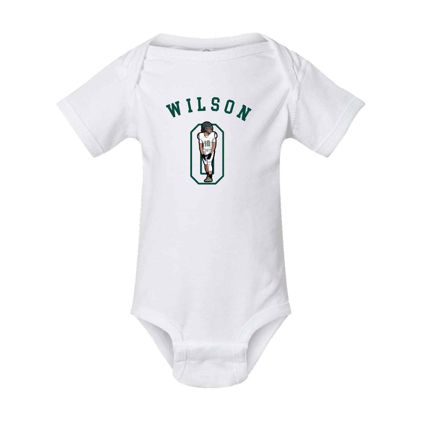 Baby Onesie — Shirsey Arch in White