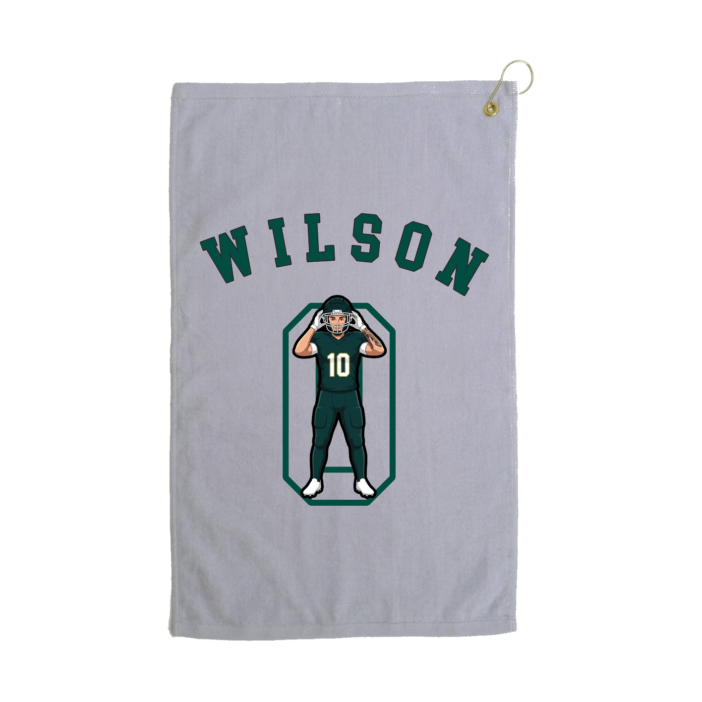 Golf Towel — Shirsey Arch in Grey