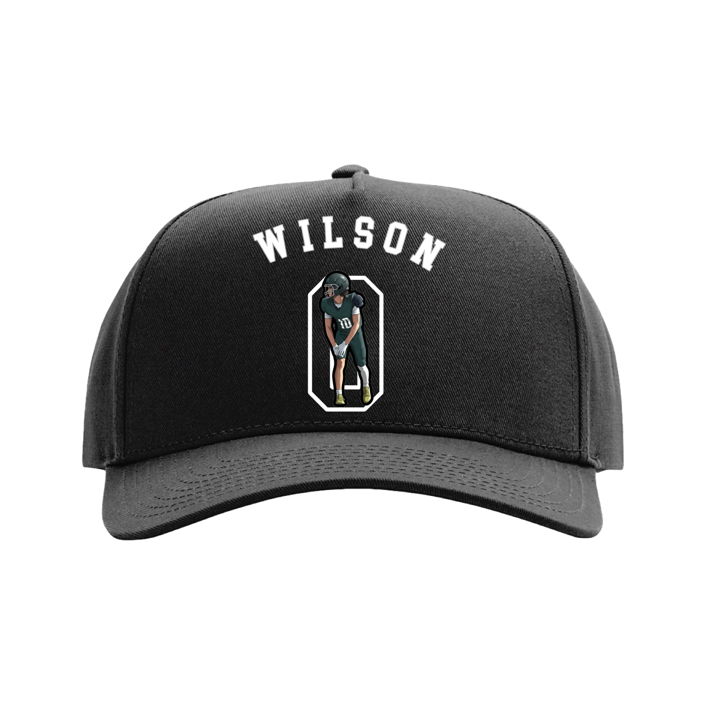Full Fabric Five-Panel Champ Cap