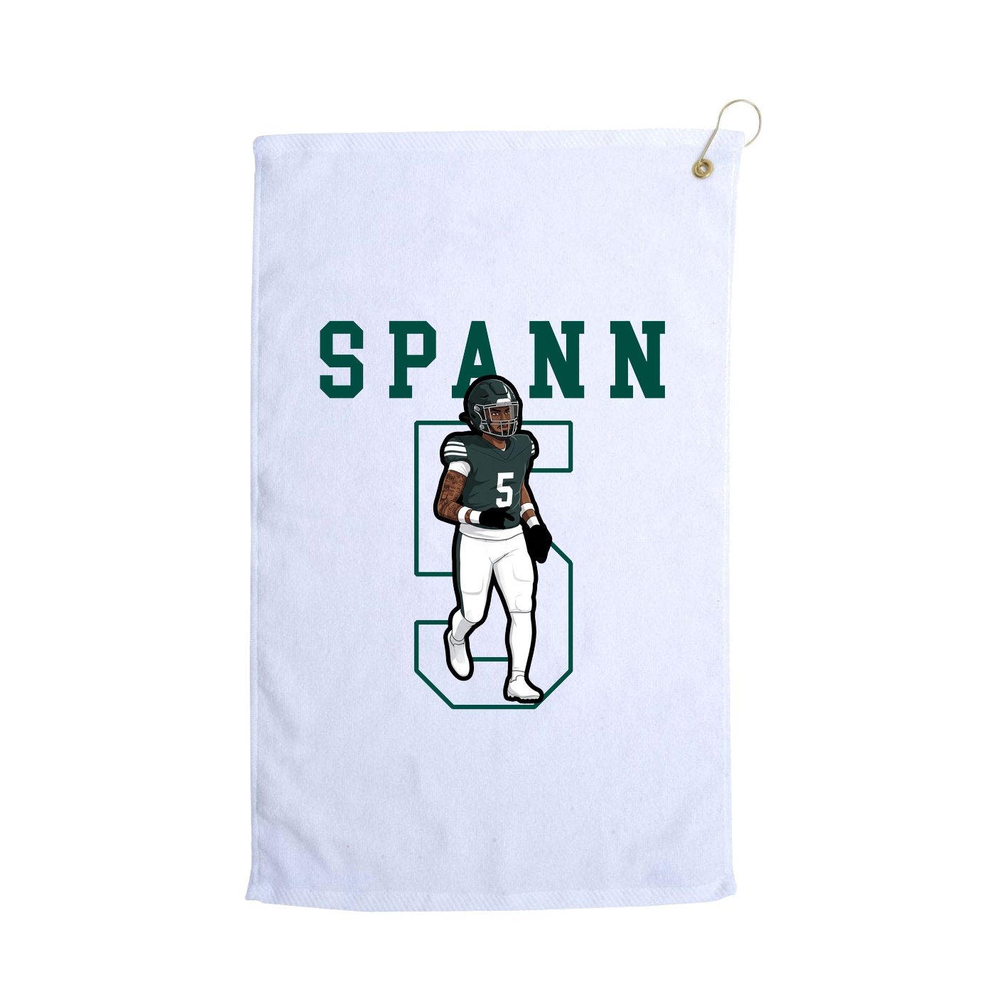 Golf Towel — Shirsey in White