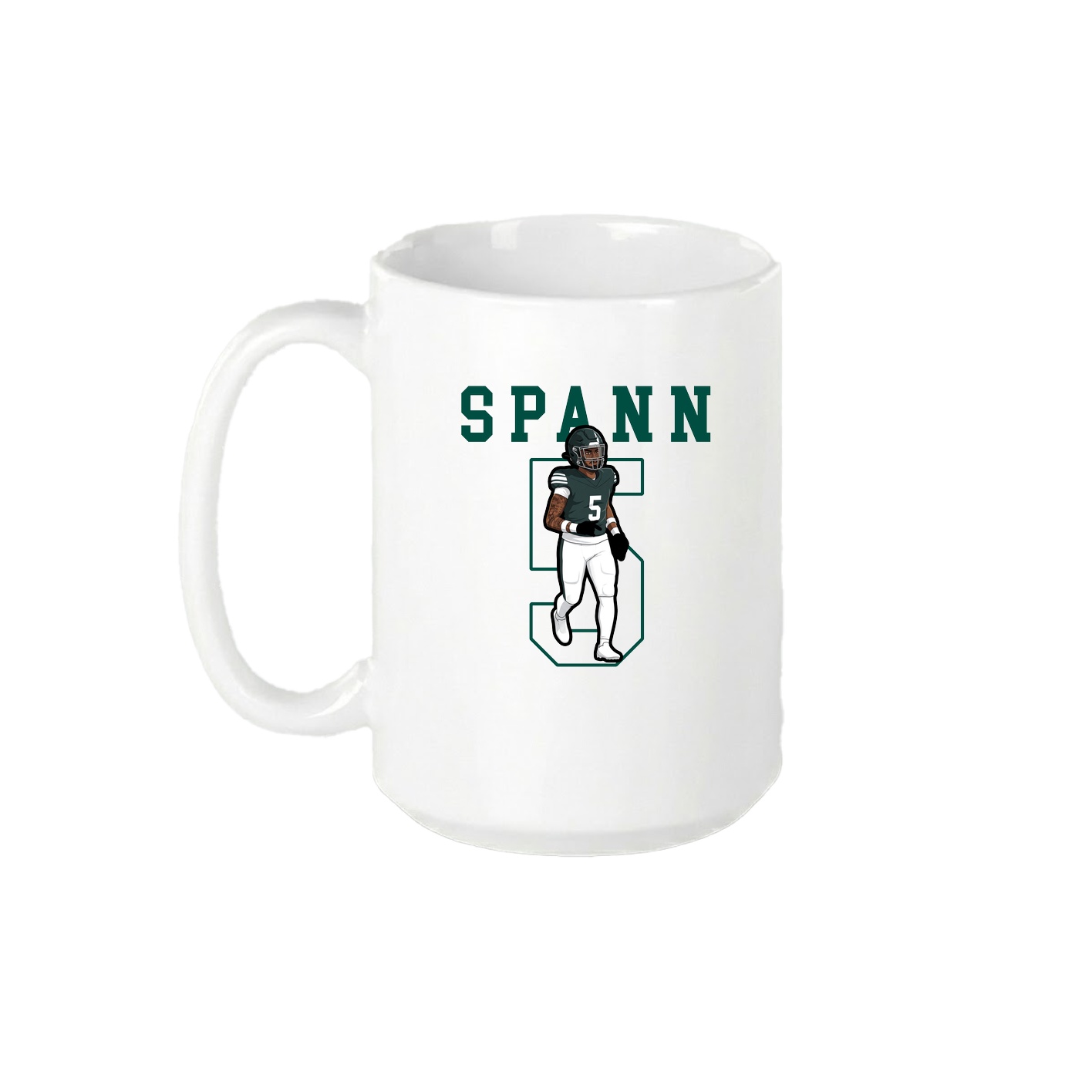 15oz Coffee Mug — Shirsey in White