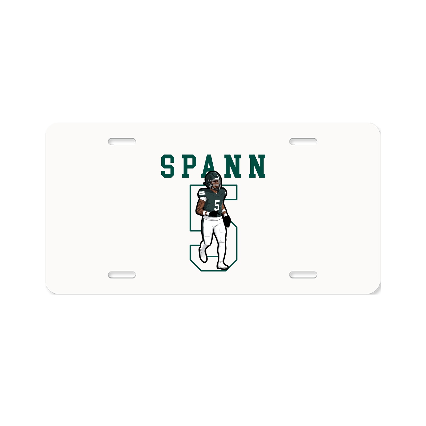 License Plate — Shirsey in Classic