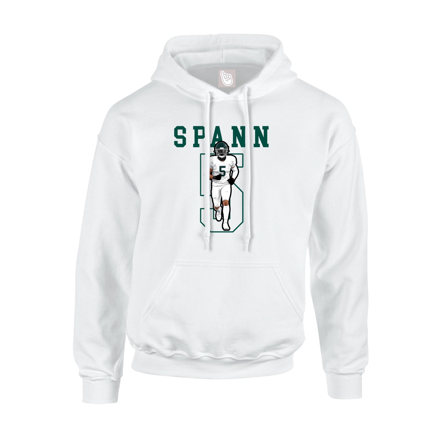 Youth Hoodie — Shirsey in White