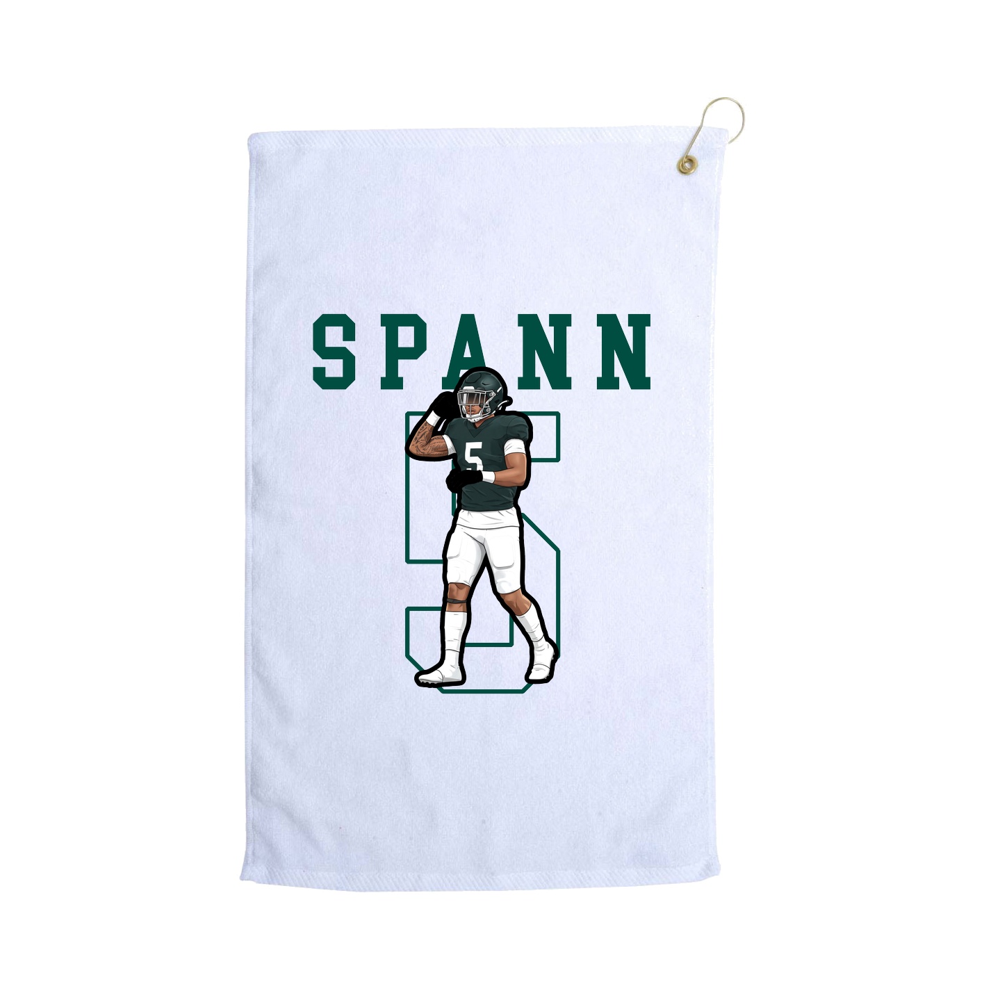Golf Towel — Shirsey in White