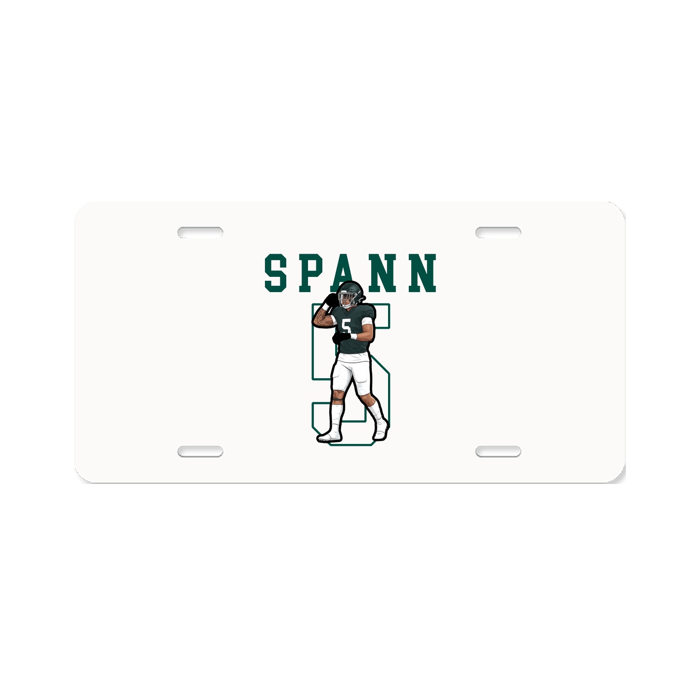 License Plate — Shirsey in Classic